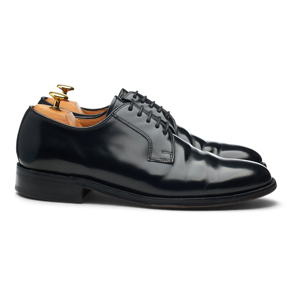 Black Leather Derby UK 8.5 F