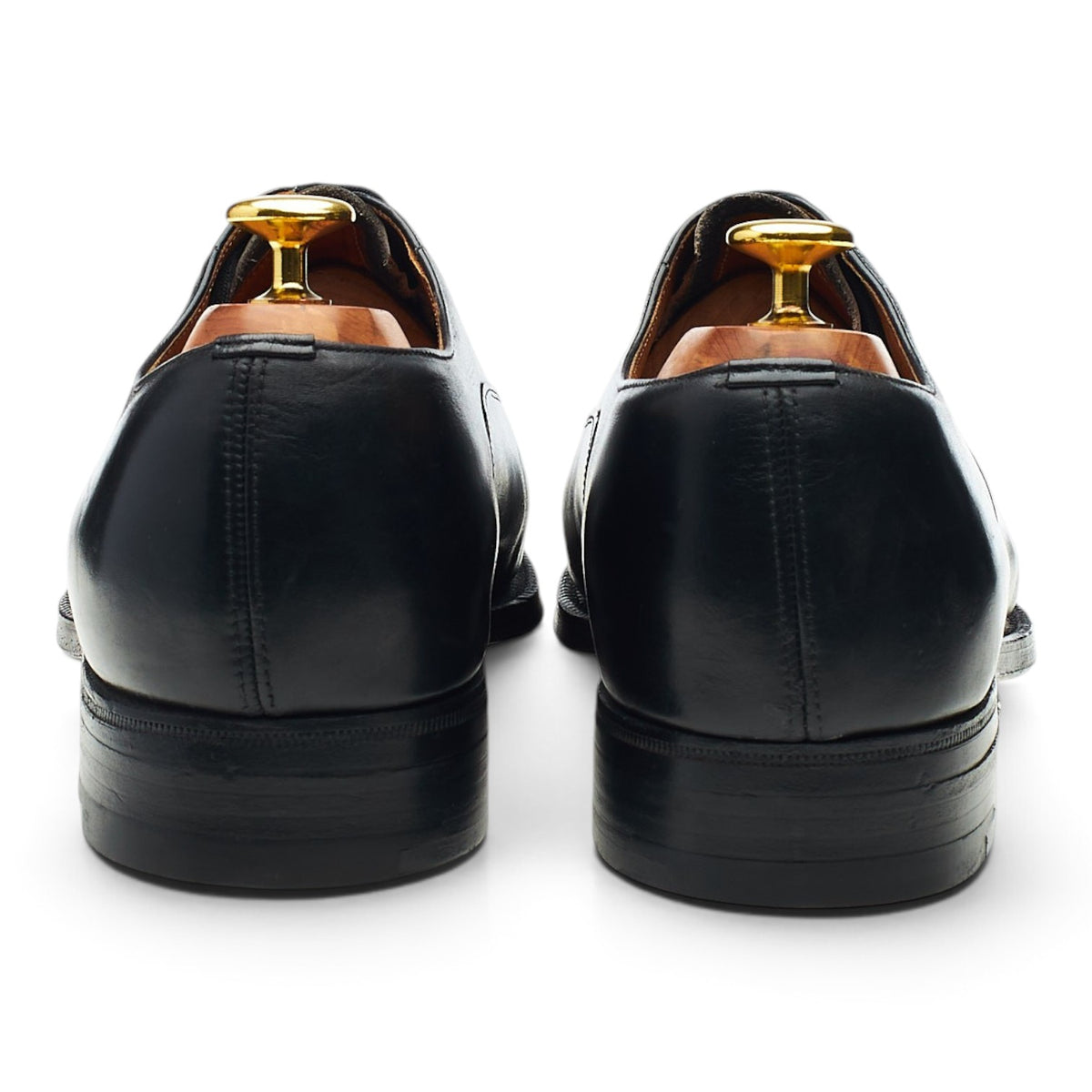 'Consul IV' Black Leather Oxford UK 8 F