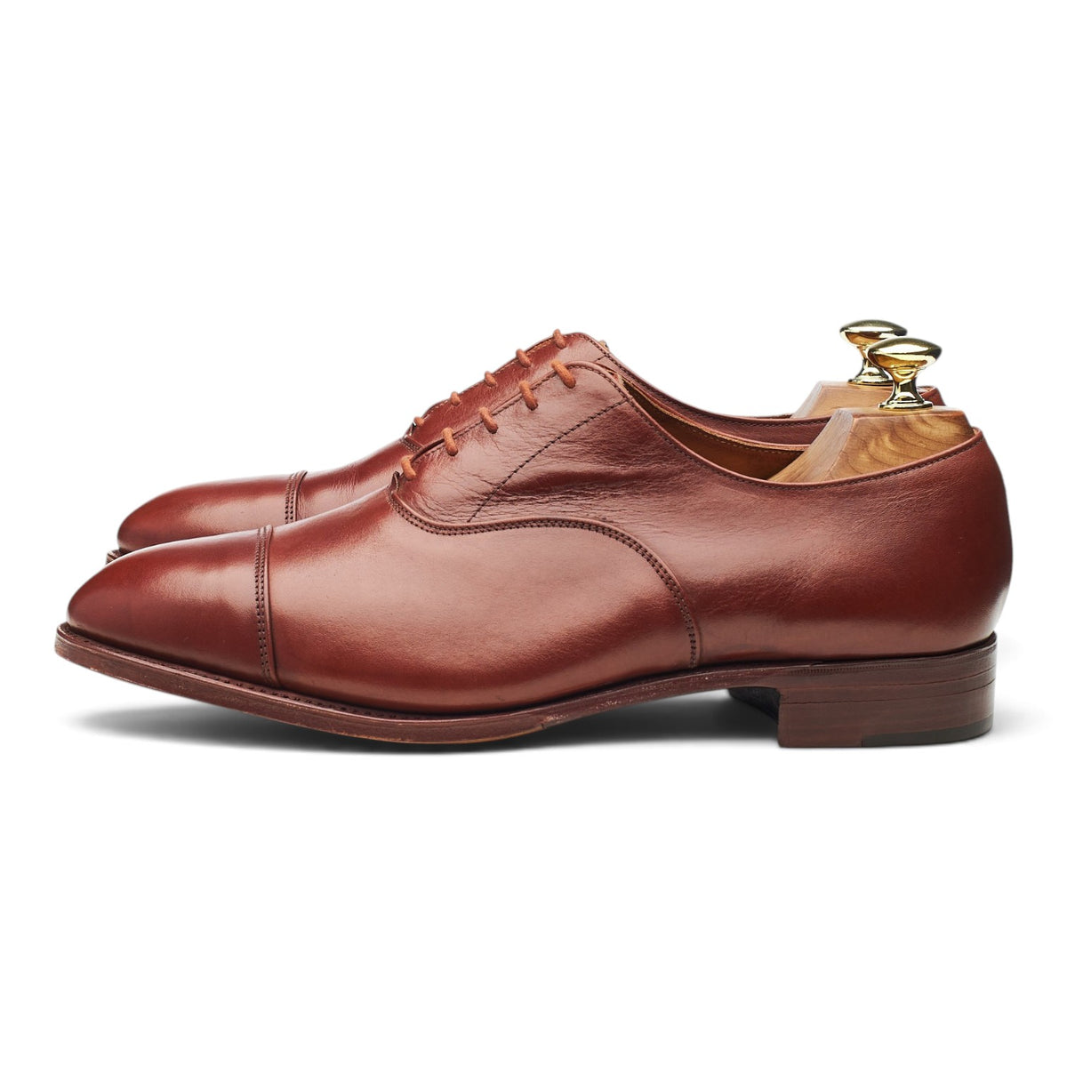 Vintage Brown Leather Oxford UK 8