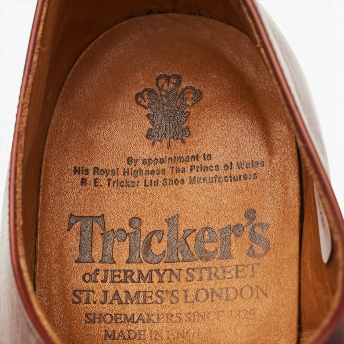 Vintage Brown Leather Oxford UK 8