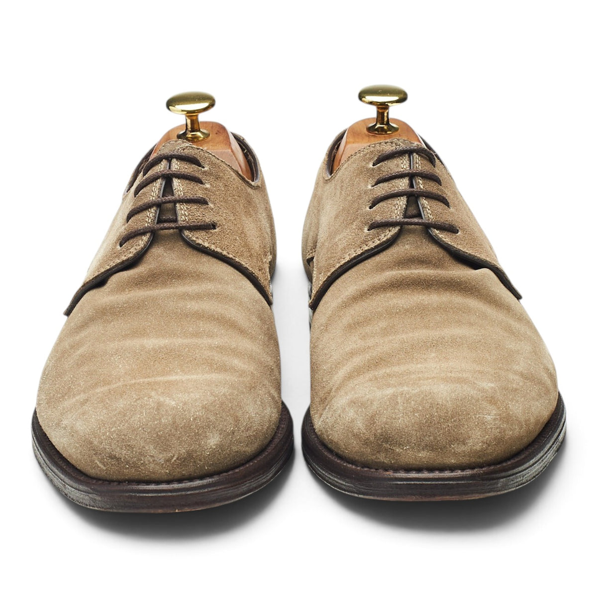 Stone Suede Derby UK 8 EU 42