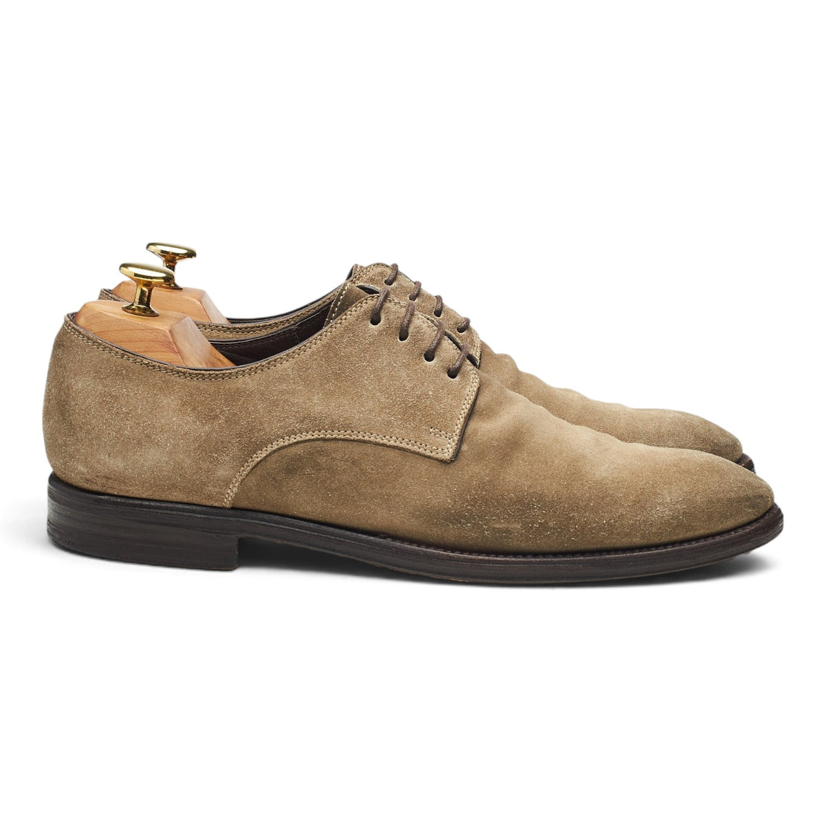 Stone Suede Derby UK 8 EU 42
