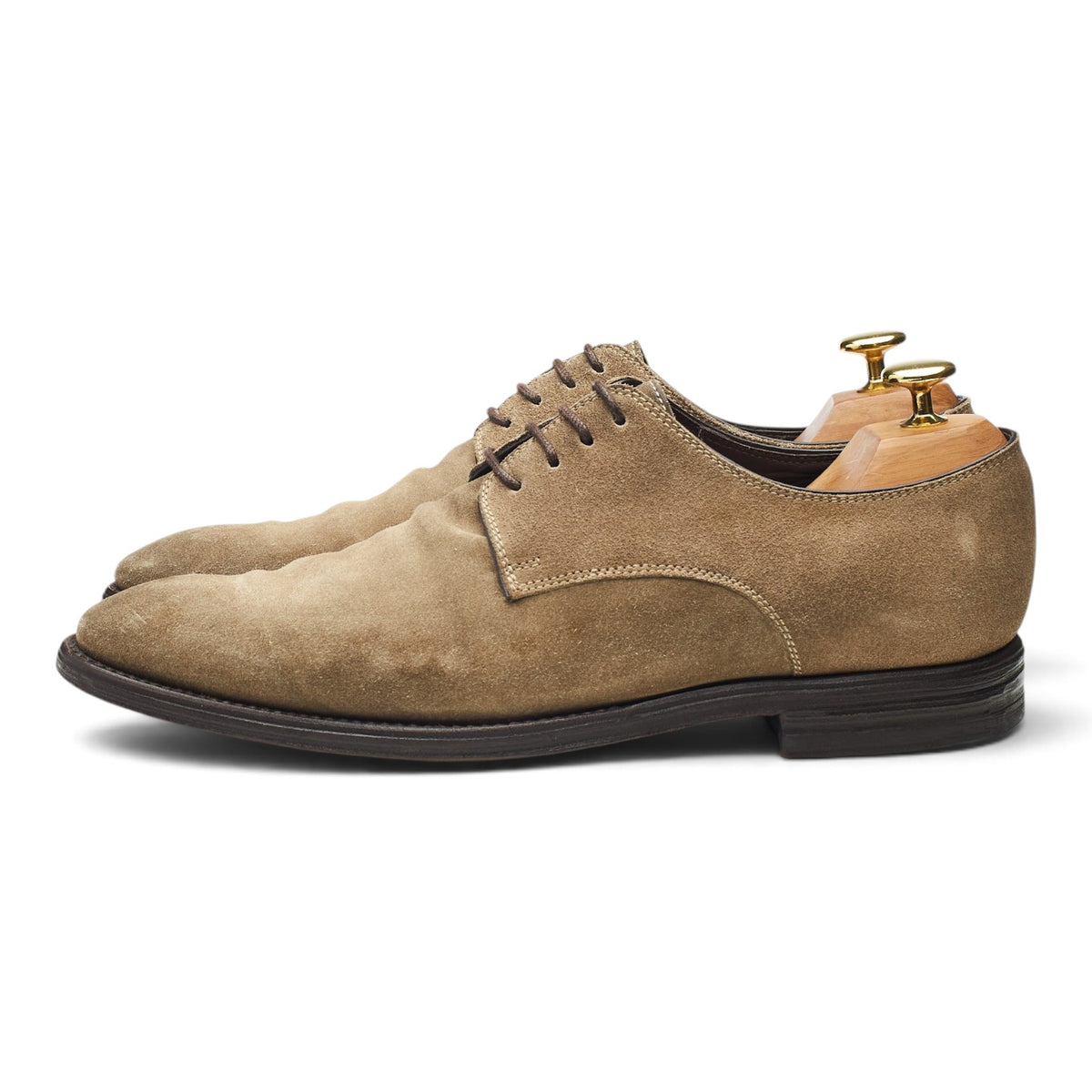 Stone Suede Derby UK 8 EU 42