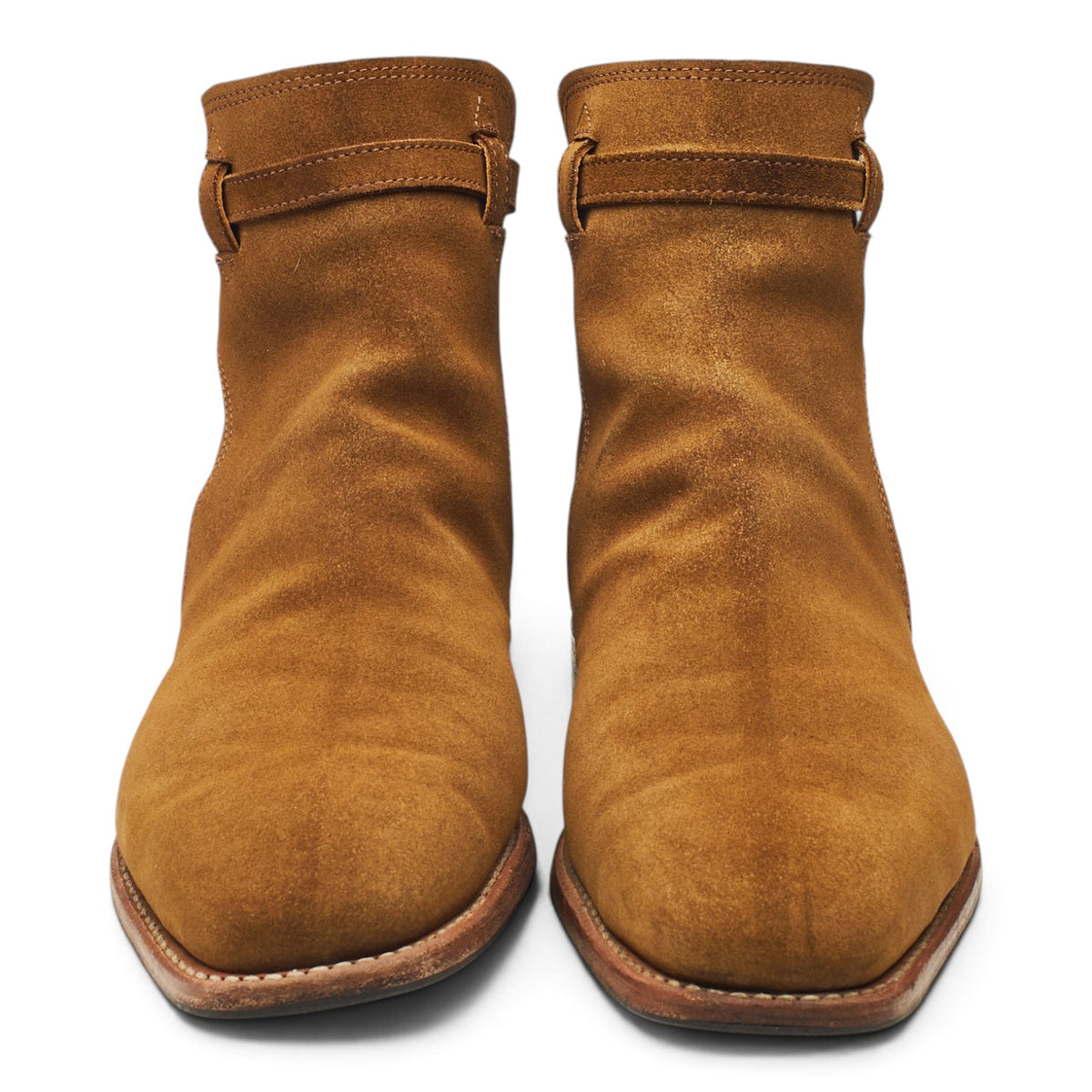 Snuff Brown Suede Jodhpur Boots UK 10.5 G