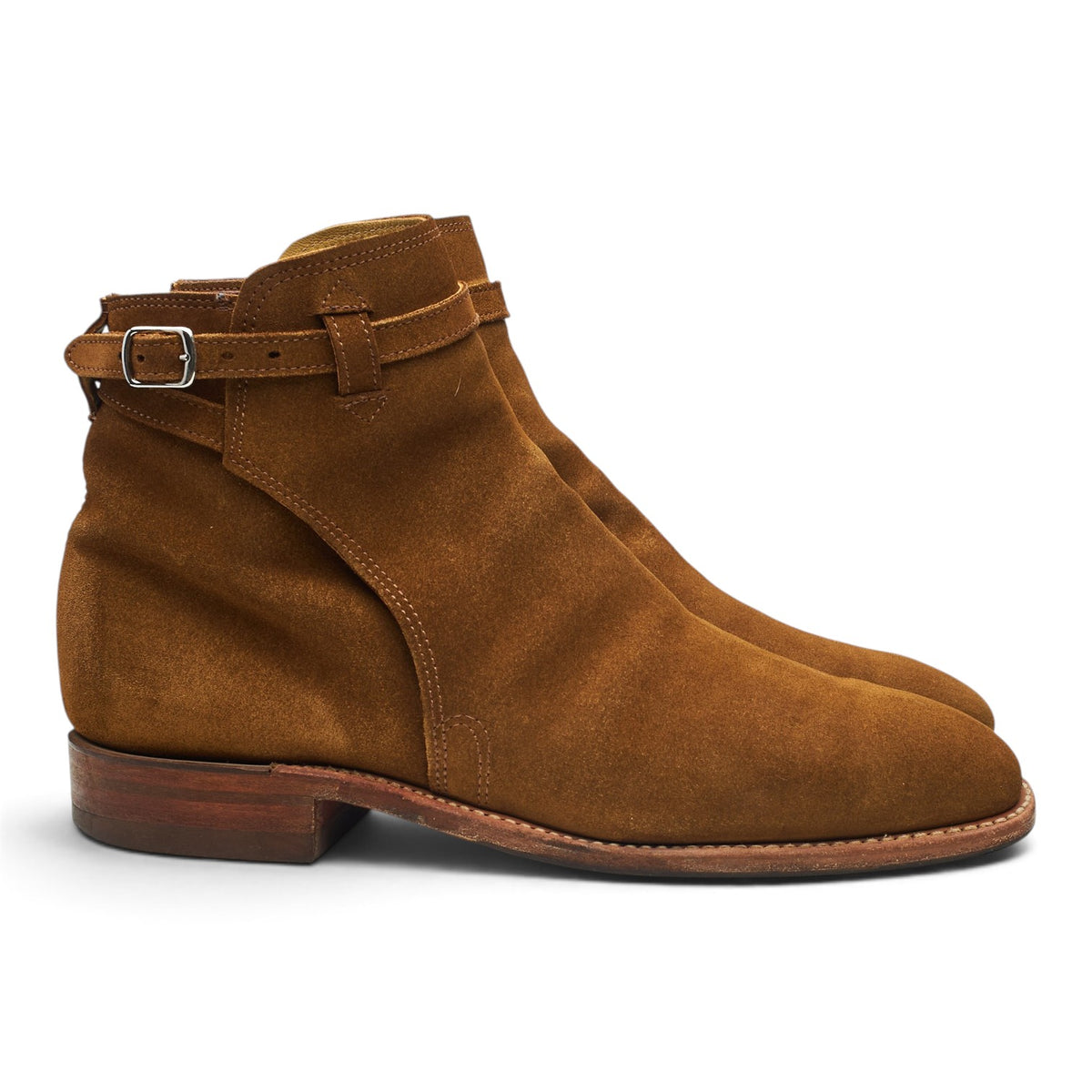 Snuff Brown Suede Jodhpur Boots UK 10.5 G