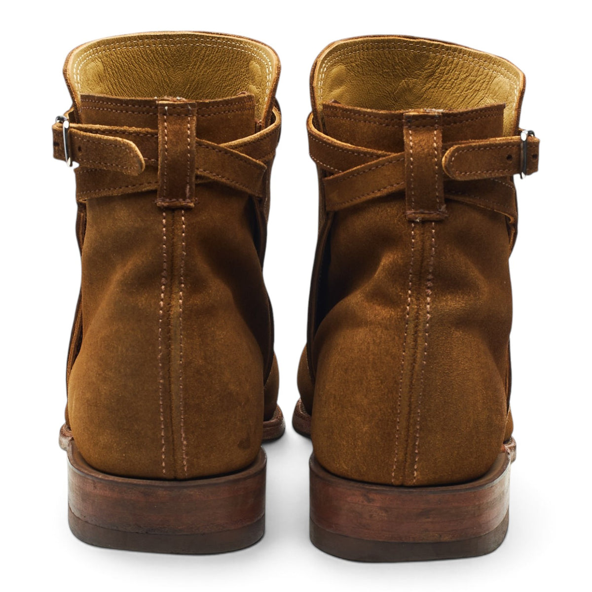 Snuff Brown Suede Jodhpur Boots UK 10.5 G