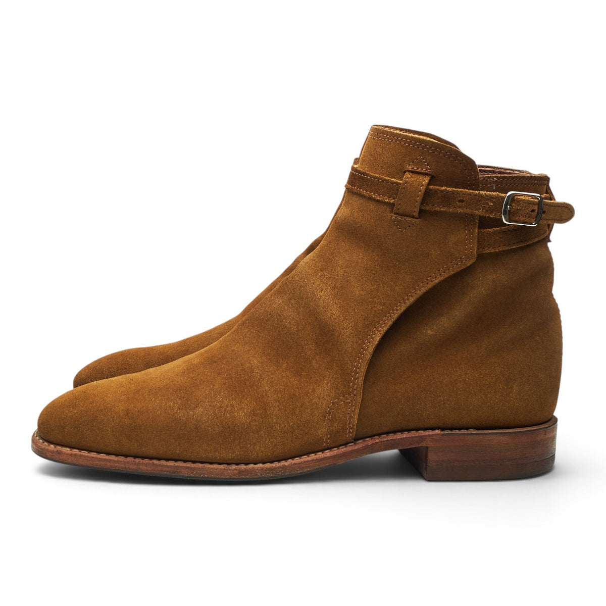 Snuff Brown Suede Jodhpur Boots UK 10.5 G