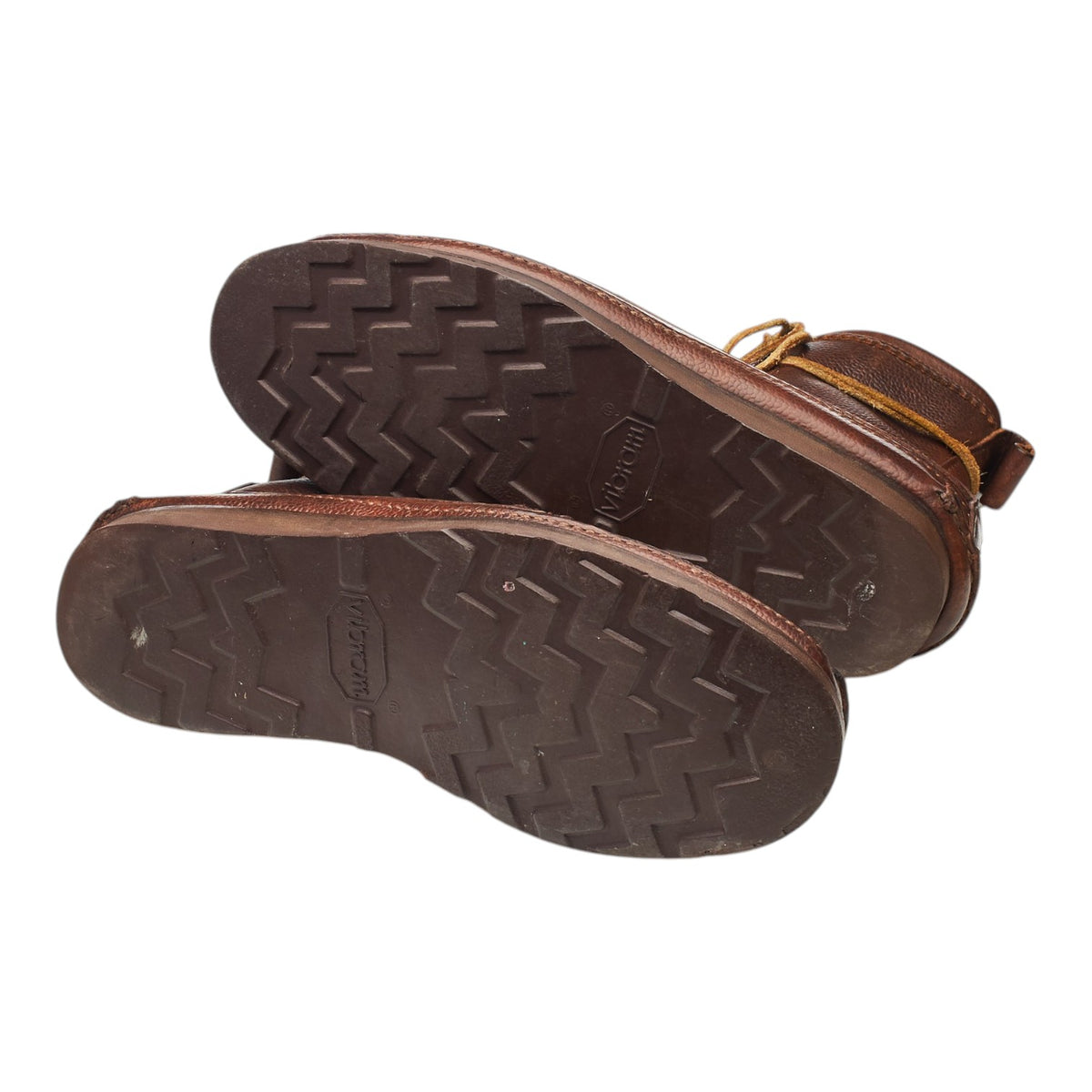 'Maine Guide' Brown Leather Boots UK 11