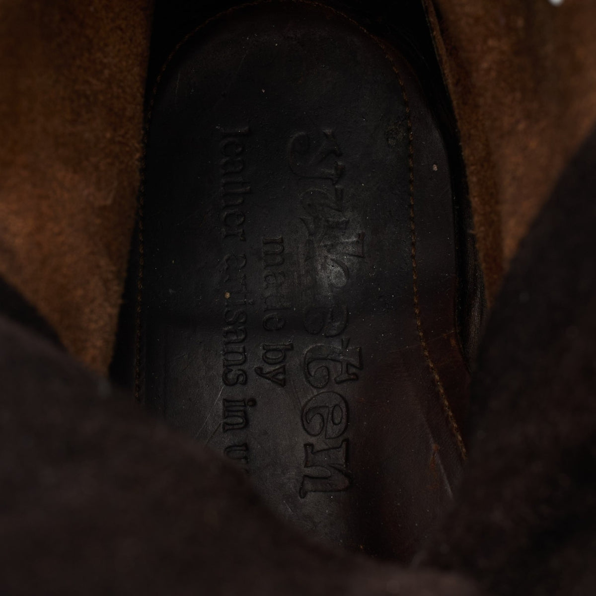 'Maine Guide' Brown Leather Boots UK 11