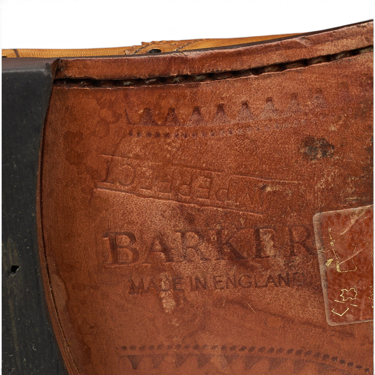Tan Brown Leather Oxford Brogues UK 7.5 G
