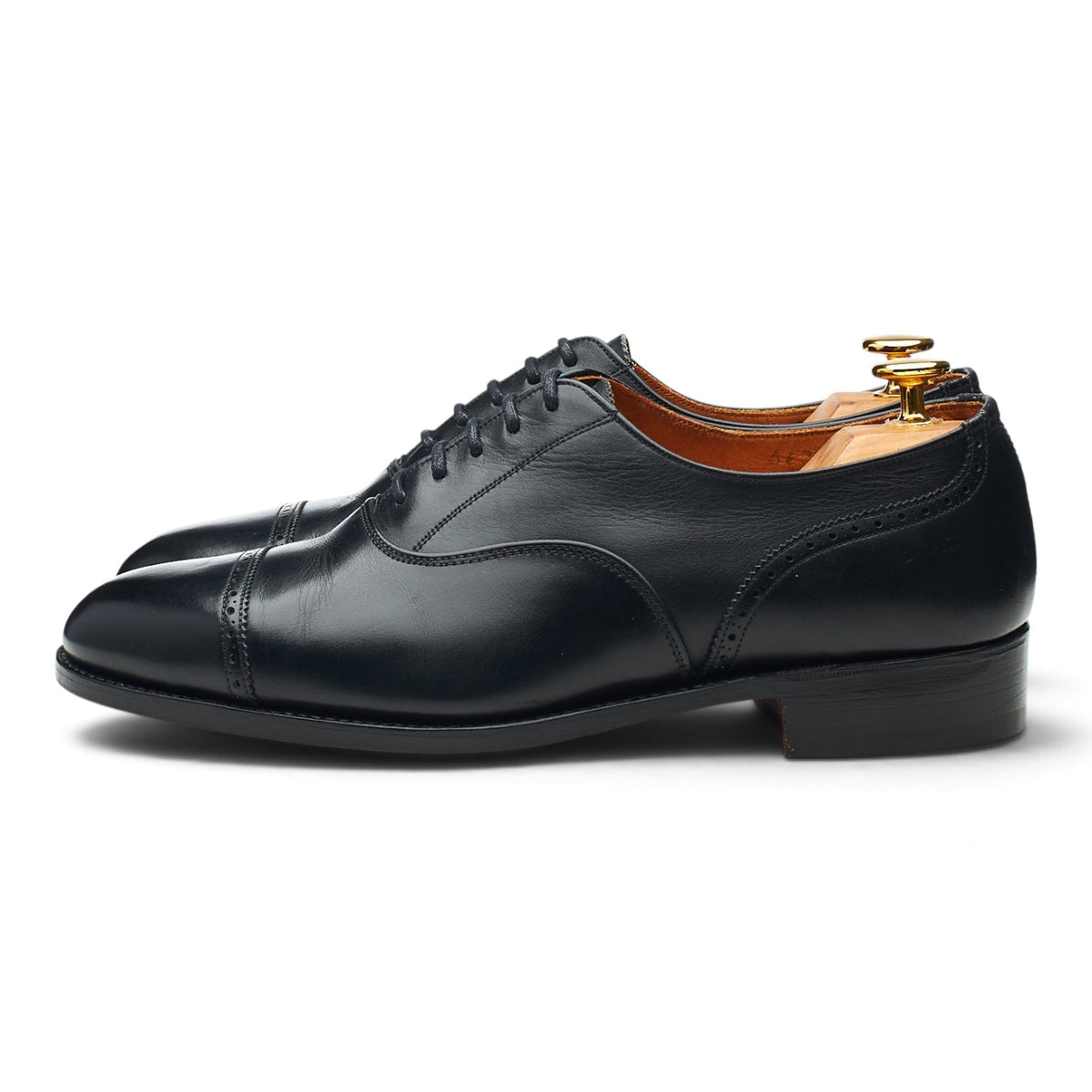 Black Leather Oxford UK 6