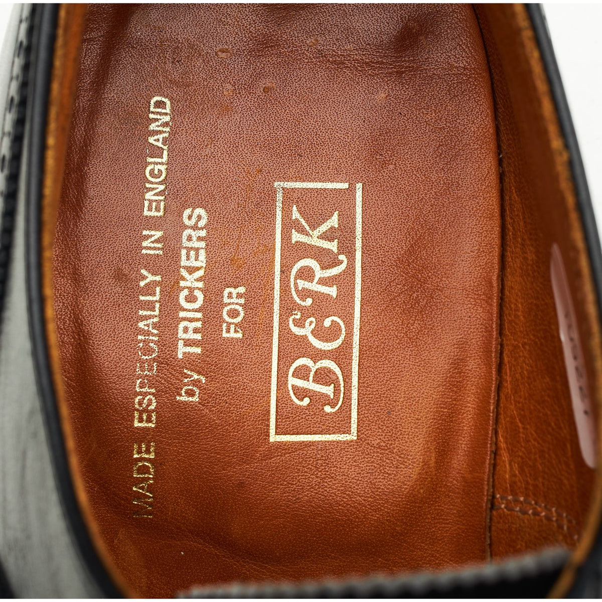 Black Leather Oxford UK 6