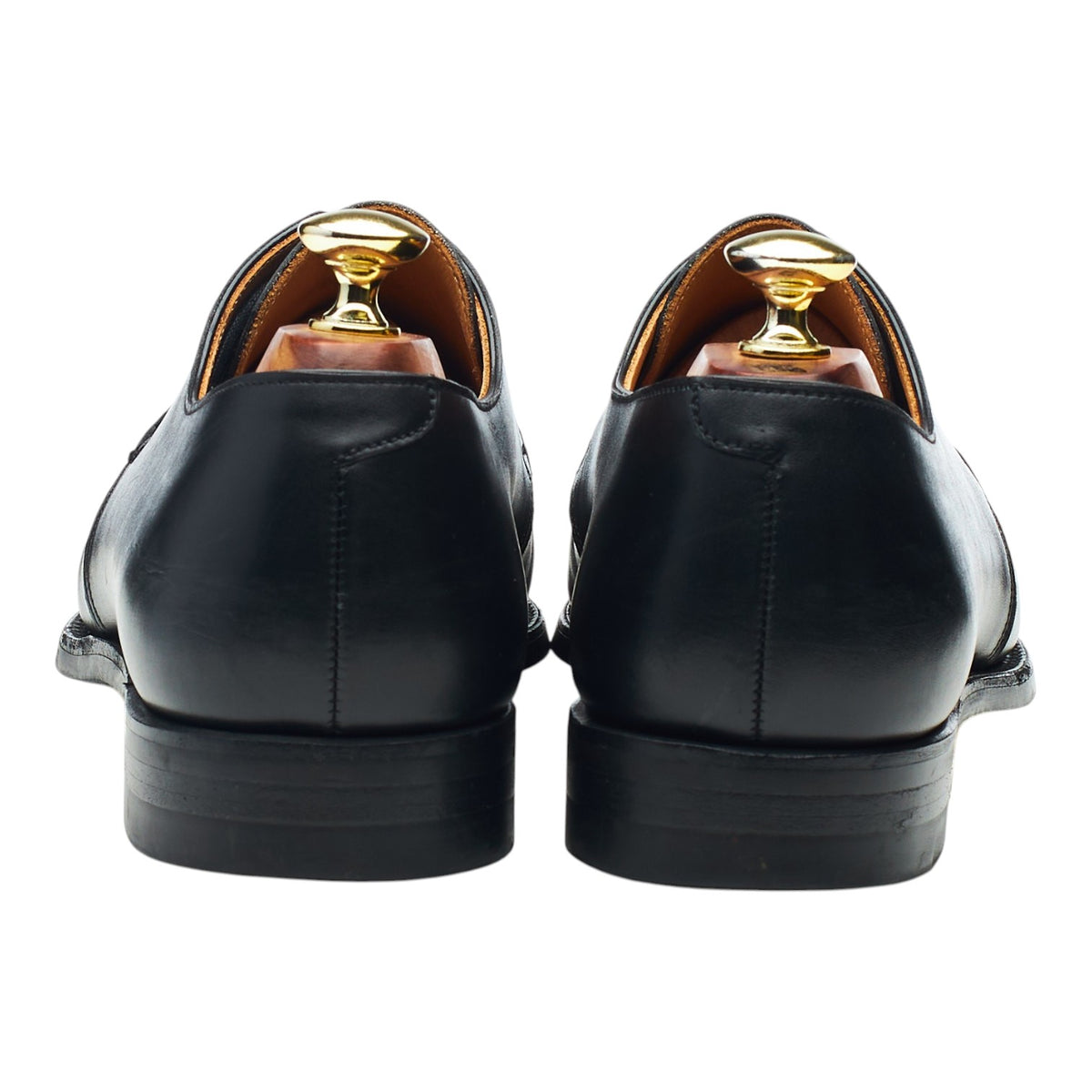 'Highbury' Black Leather Derby UK 7 E