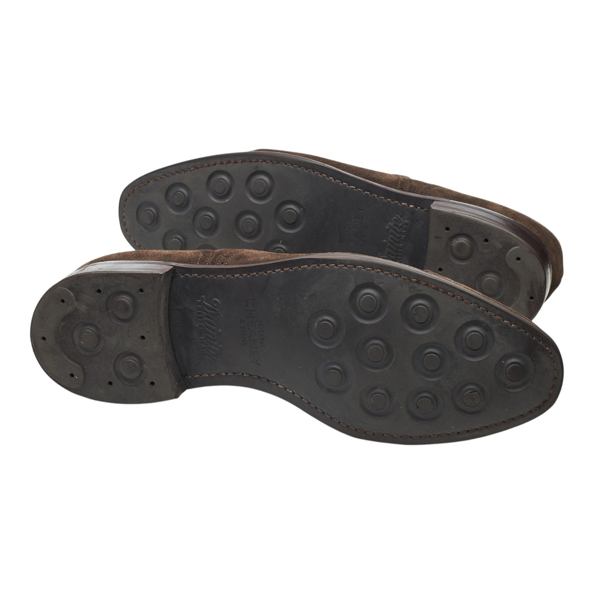 'Kelmarsh' Dark Brown Suede Oxford Brogues UK 9.5 F