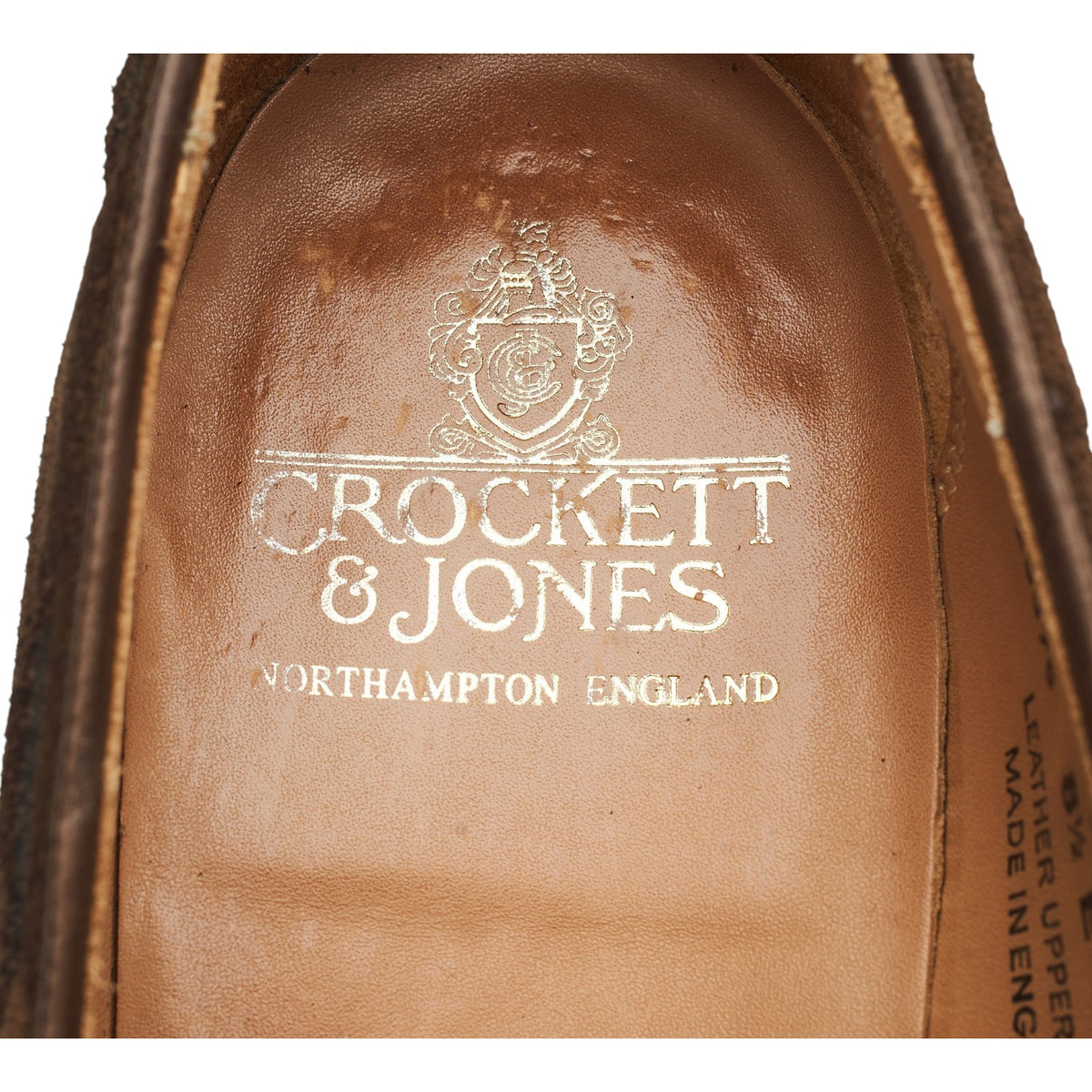 'Cavendish 2' Dark Brown Suede Tassel Loafers UK 8.5 E