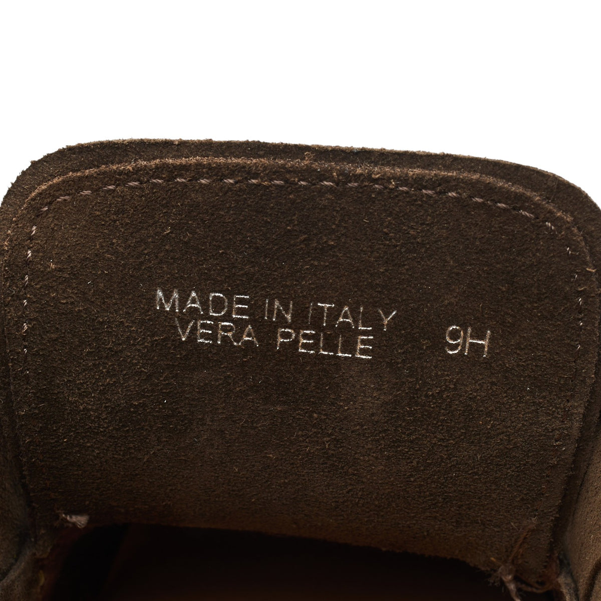 'Chard' Dark Brown Suede Apron Derby UK 9