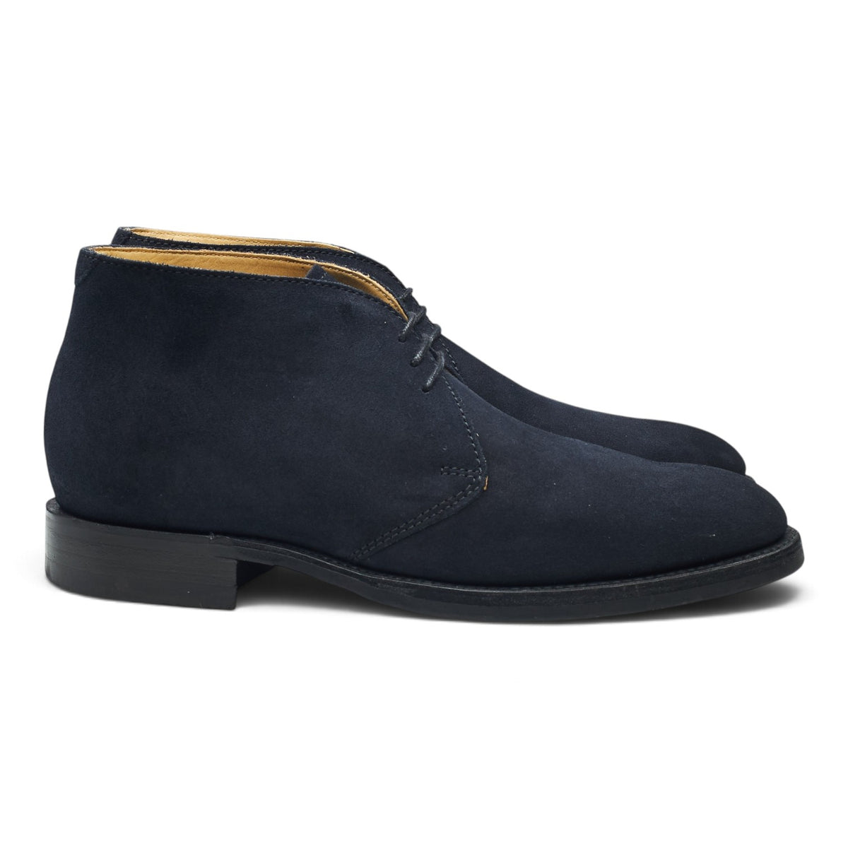 'Orkney' Navy Blue Suede Chukka Boots UK 6 F