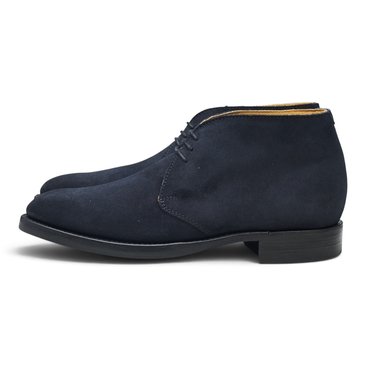 'Orkney' Navy Blue Suede Chukka Boots UK 6 F