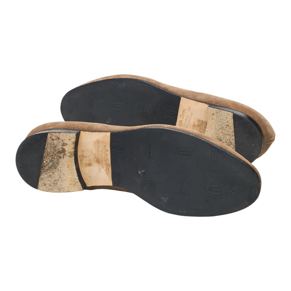 'Caledonian 'Stone Suede Slip-On Loafers UK 6