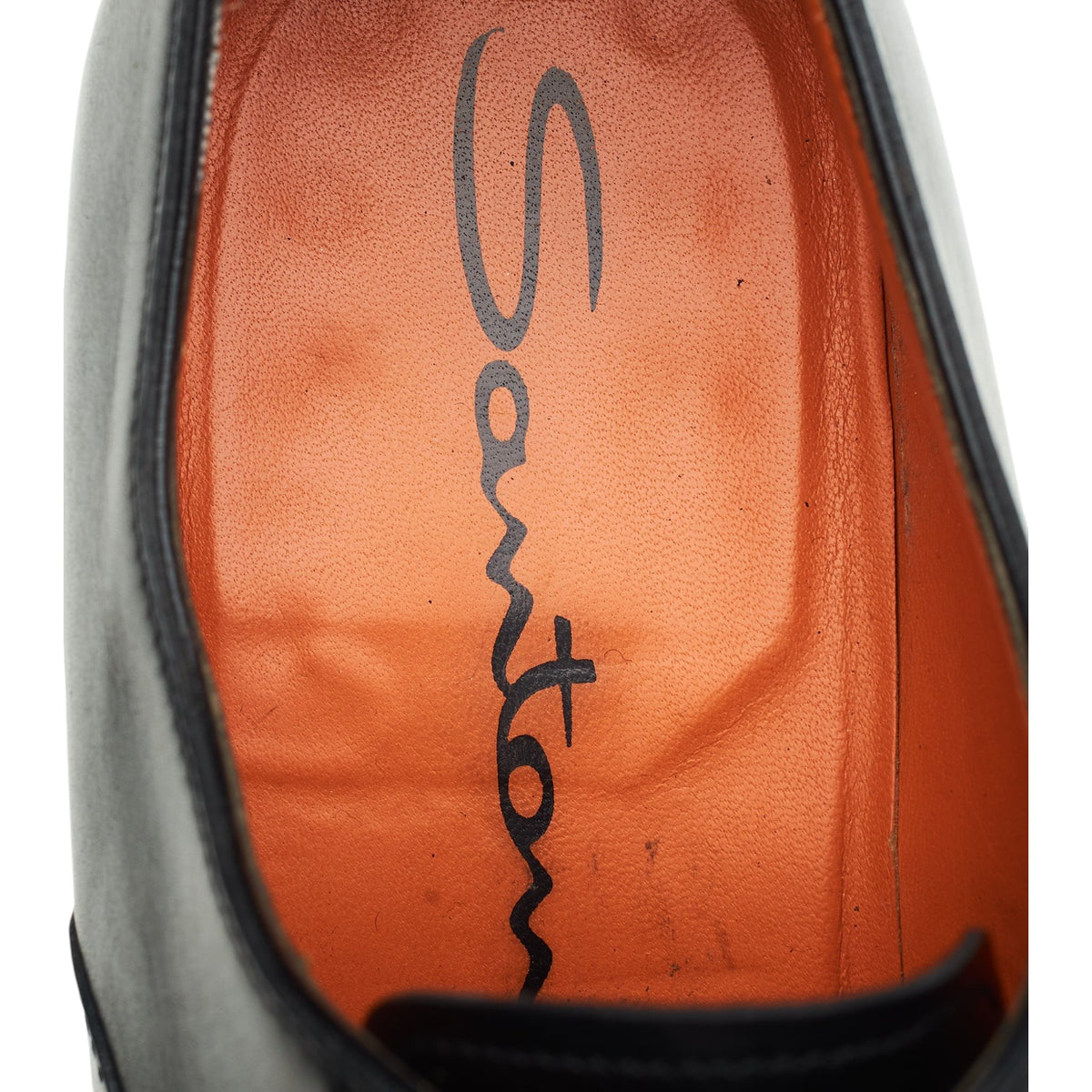 Black Leather Oxford UK 7 F
