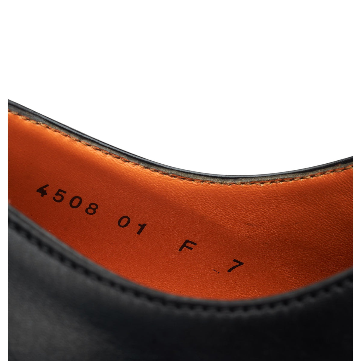 Black Leather Oxford UK 7 F