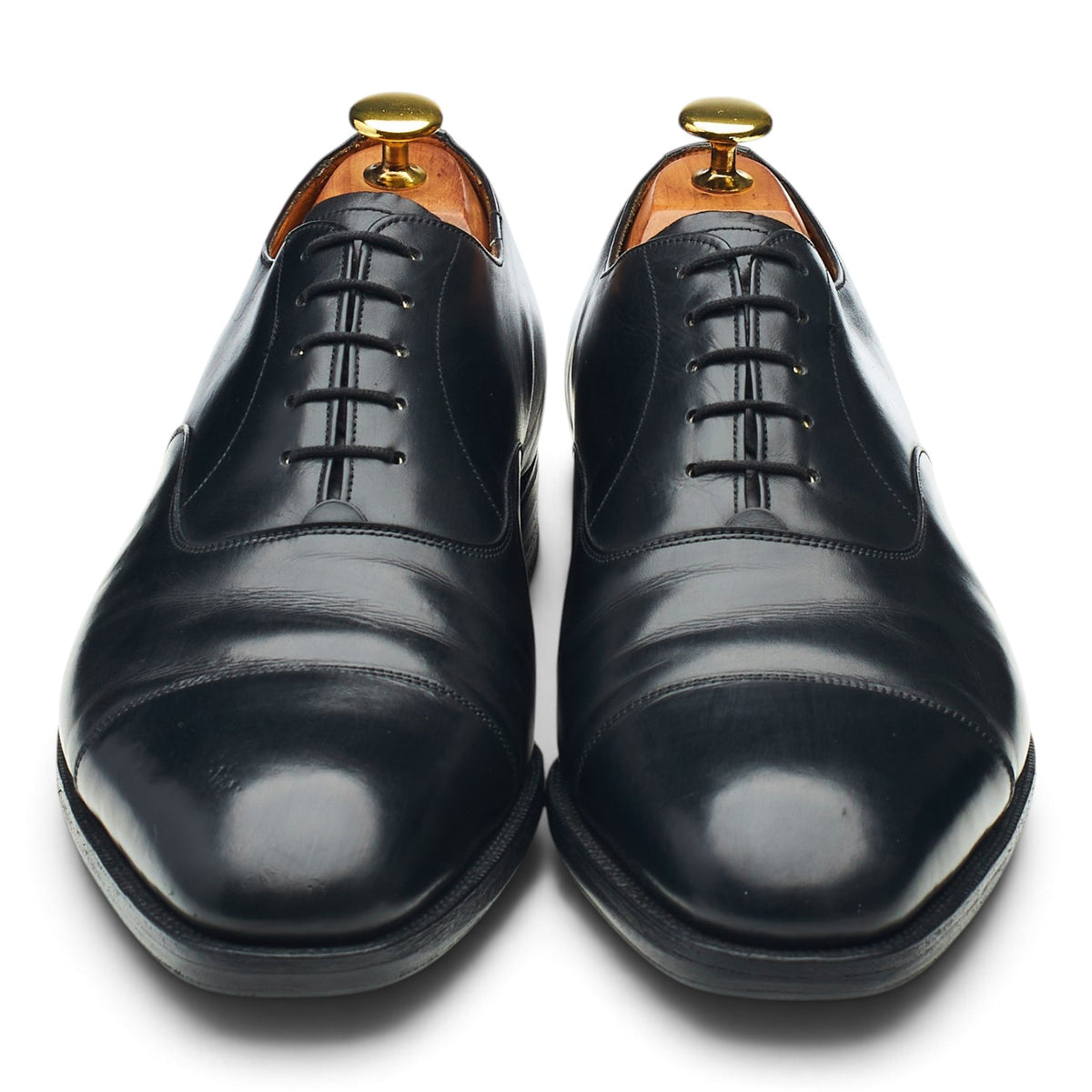 Wildsmith Black Leather Oxford UK 9 E