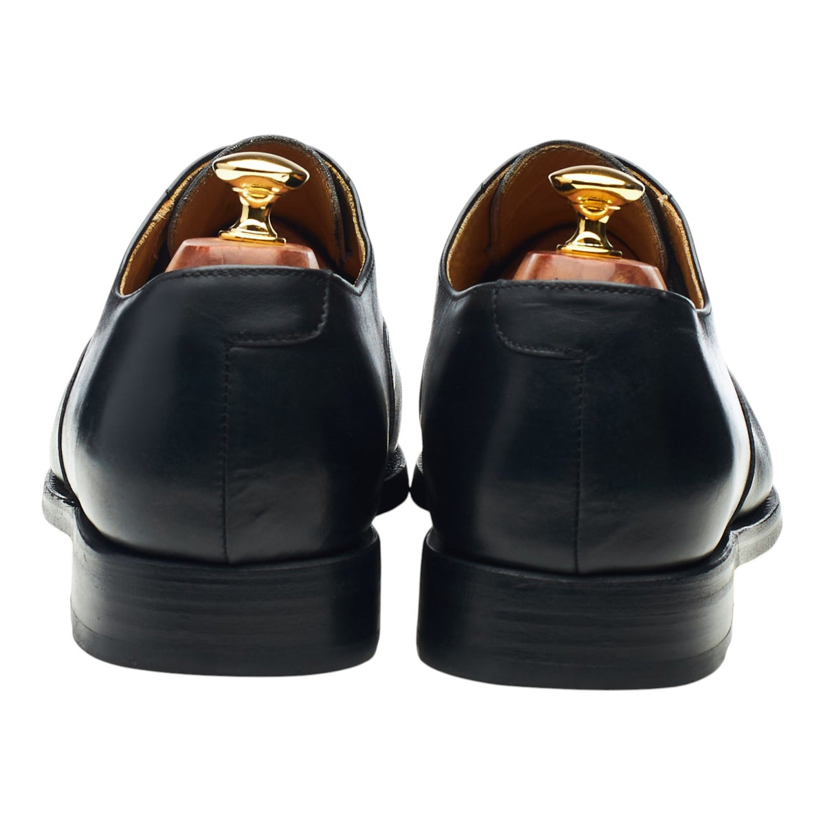 '3010' Black Leather Oxford UK 10