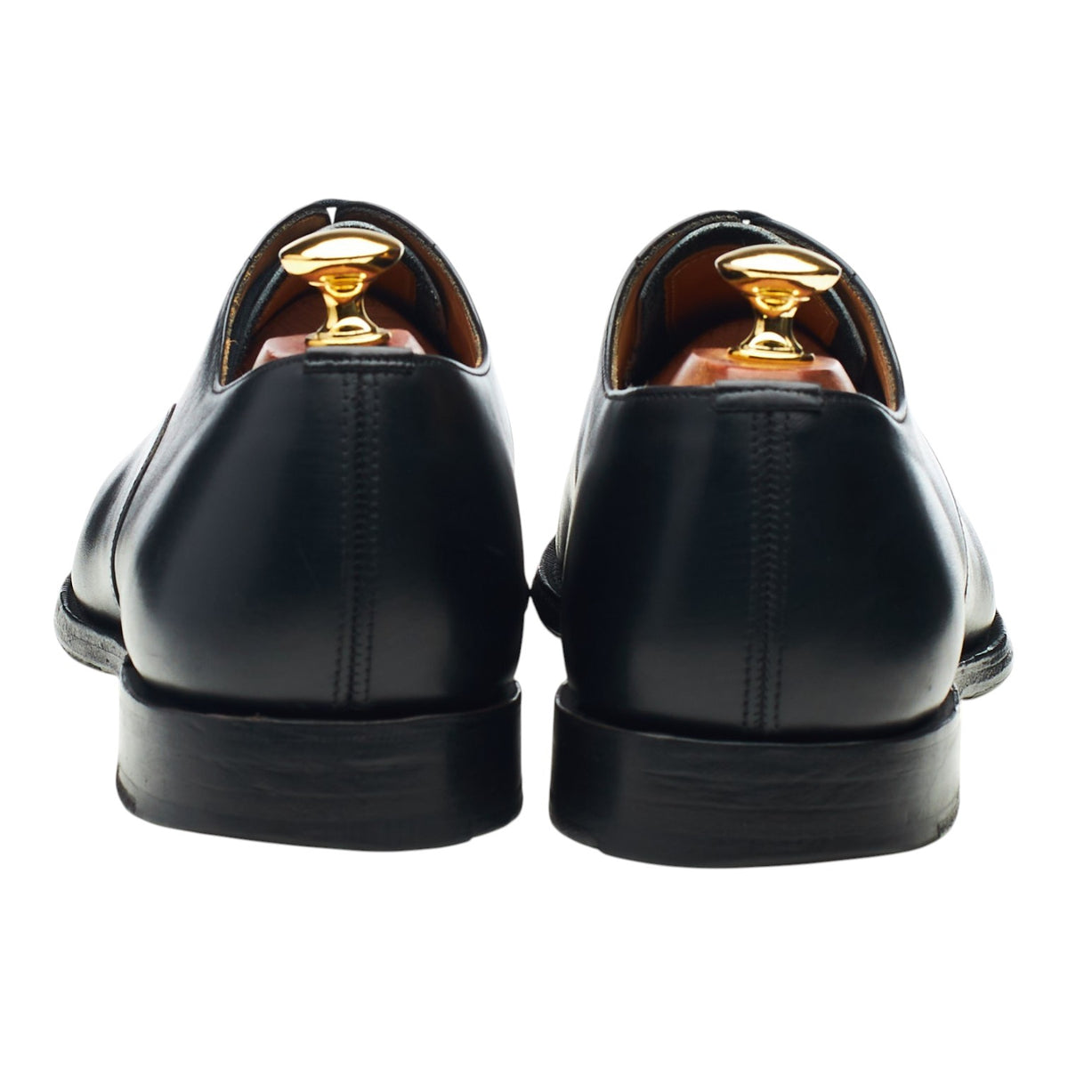 'Consul' Black Leather Oxford UK 9.5 F