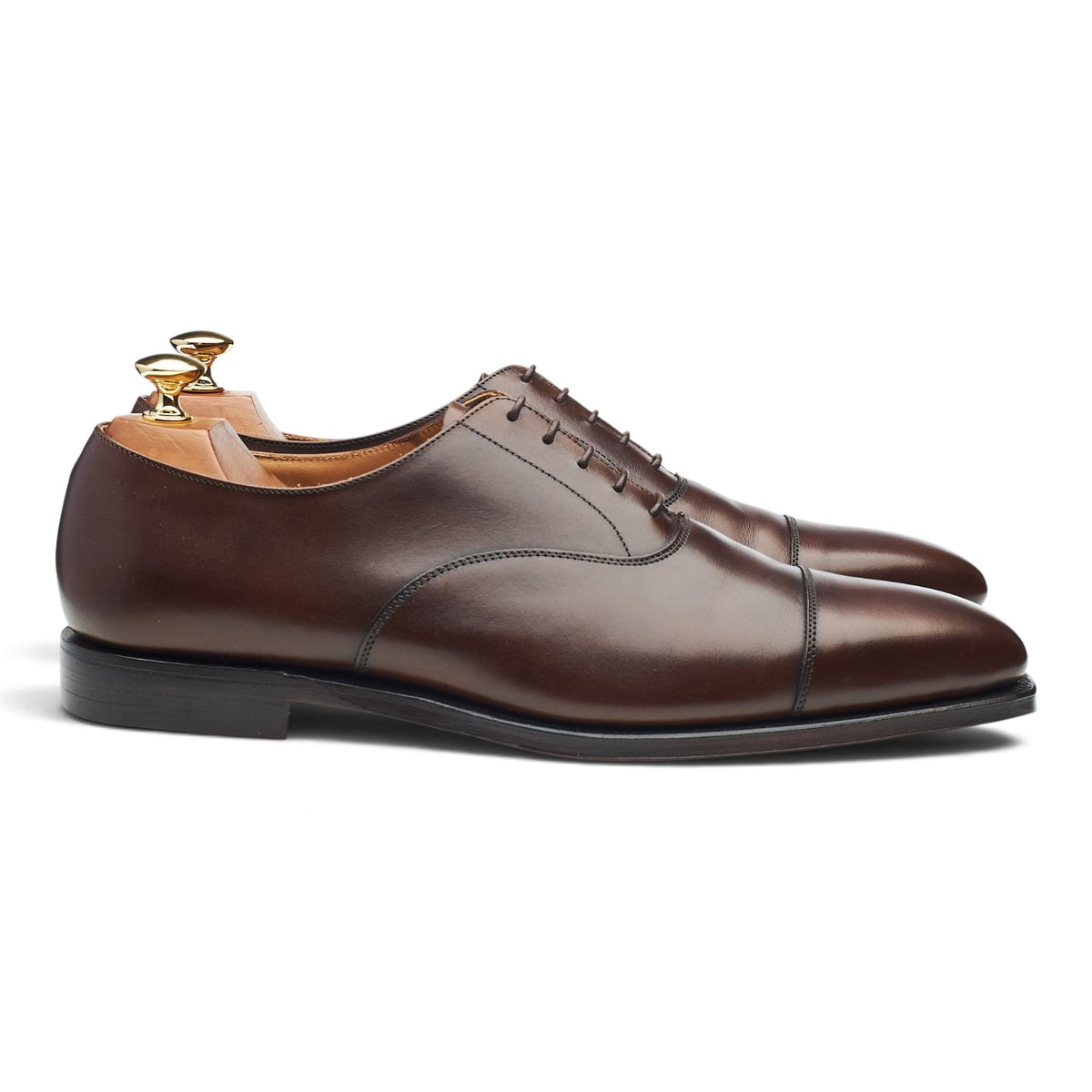 'Hallam' Dark Brown Leather Oxford UK 9.5 E