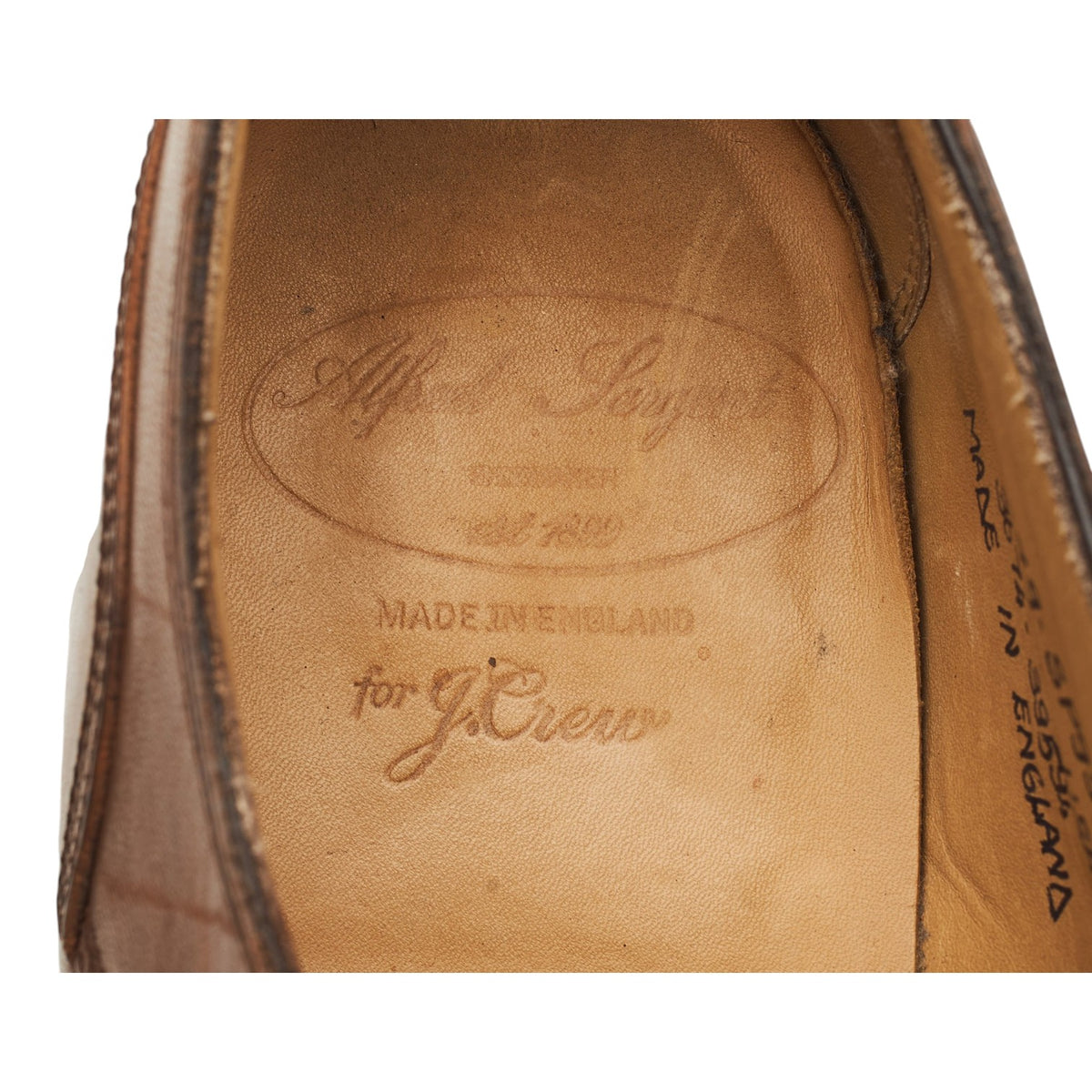 J. Crew Brown Leather Derby UK 8.5 F