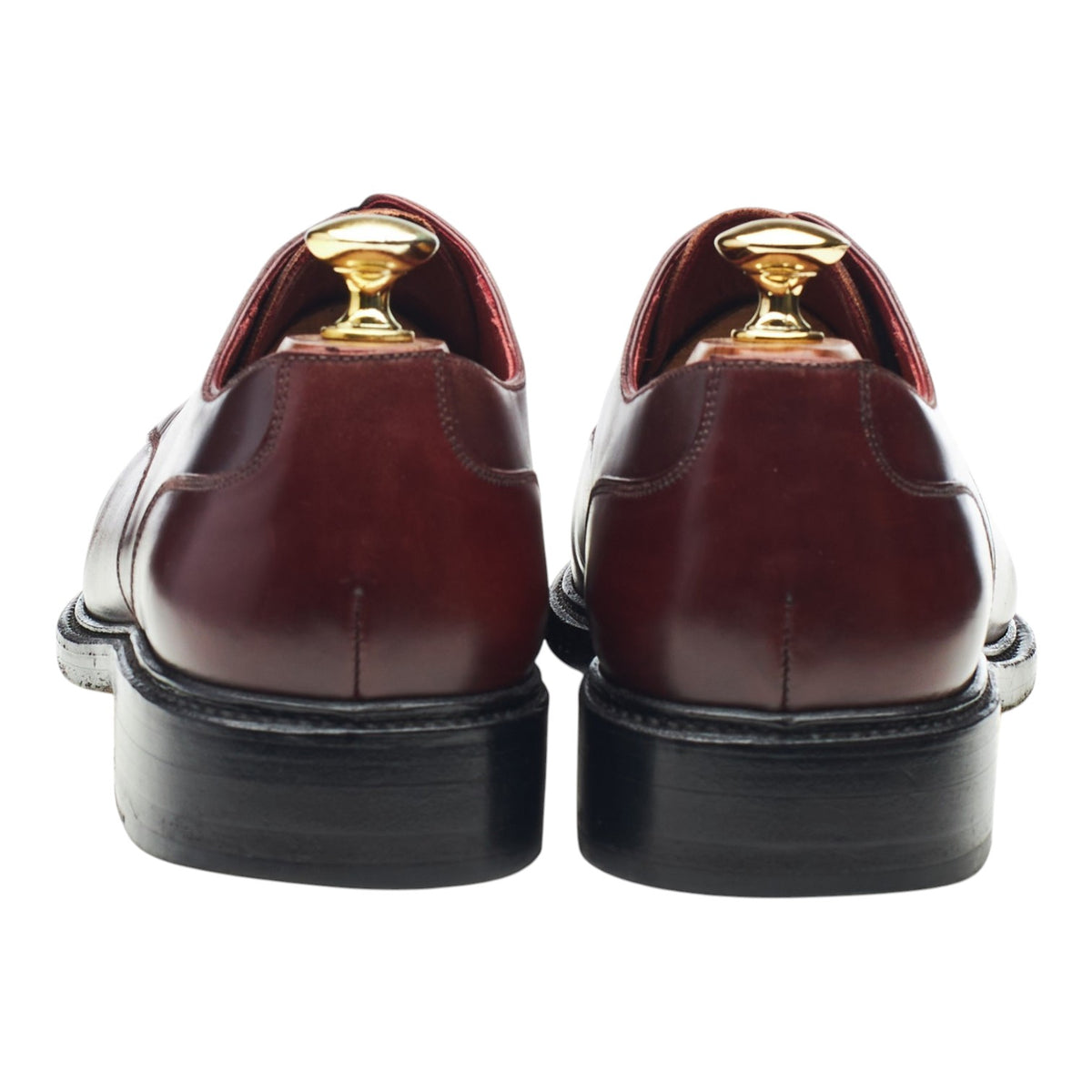 Medallion '1125' Burgundy Cordovan Leather Split Toe Derby UK 8 F