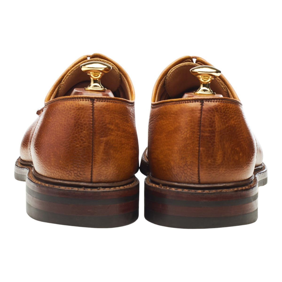 'Grasmere' Tan Brown Leather Derby UK 9.5 E