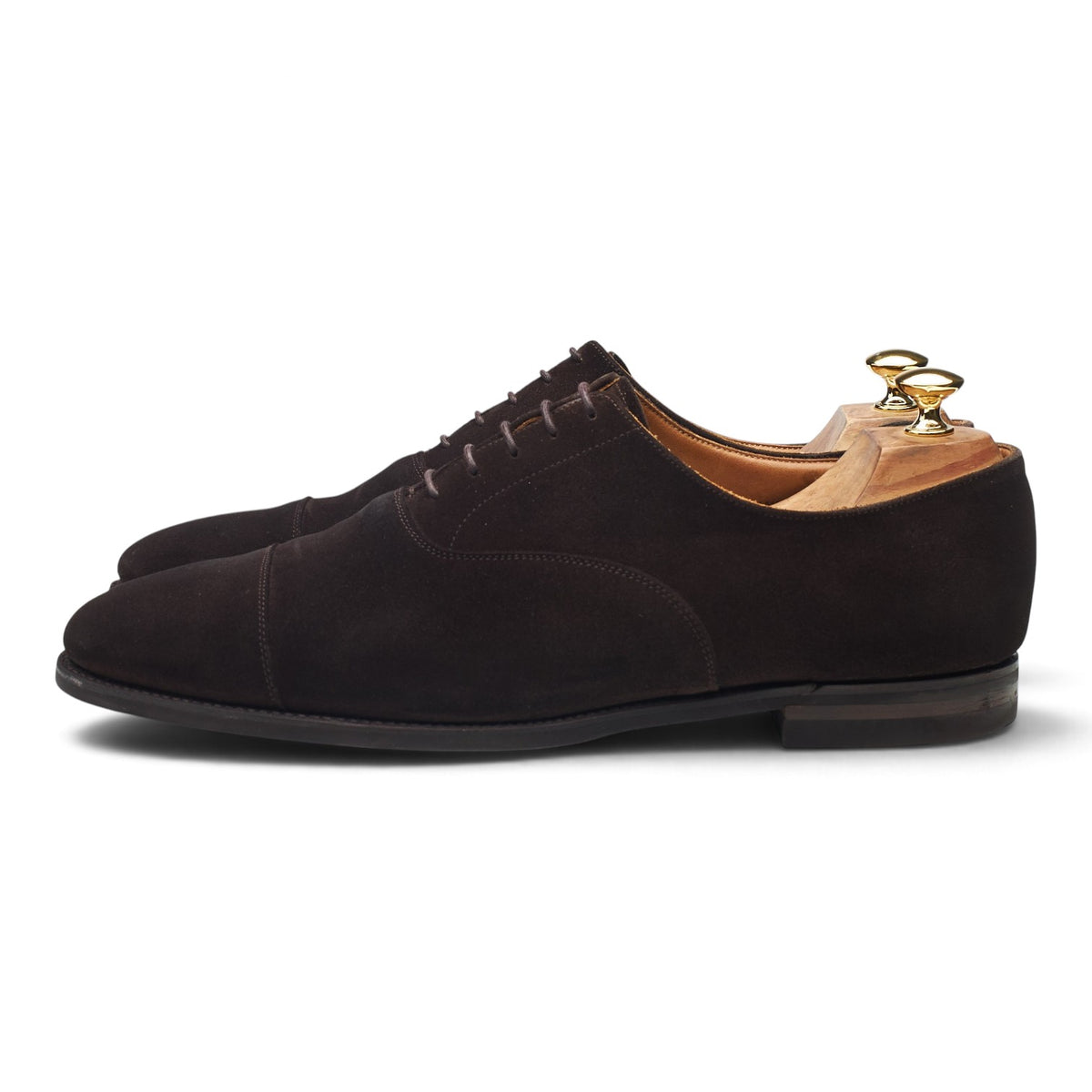 'Connaught 2' Dark Brown Suede Oxford UK 11 E