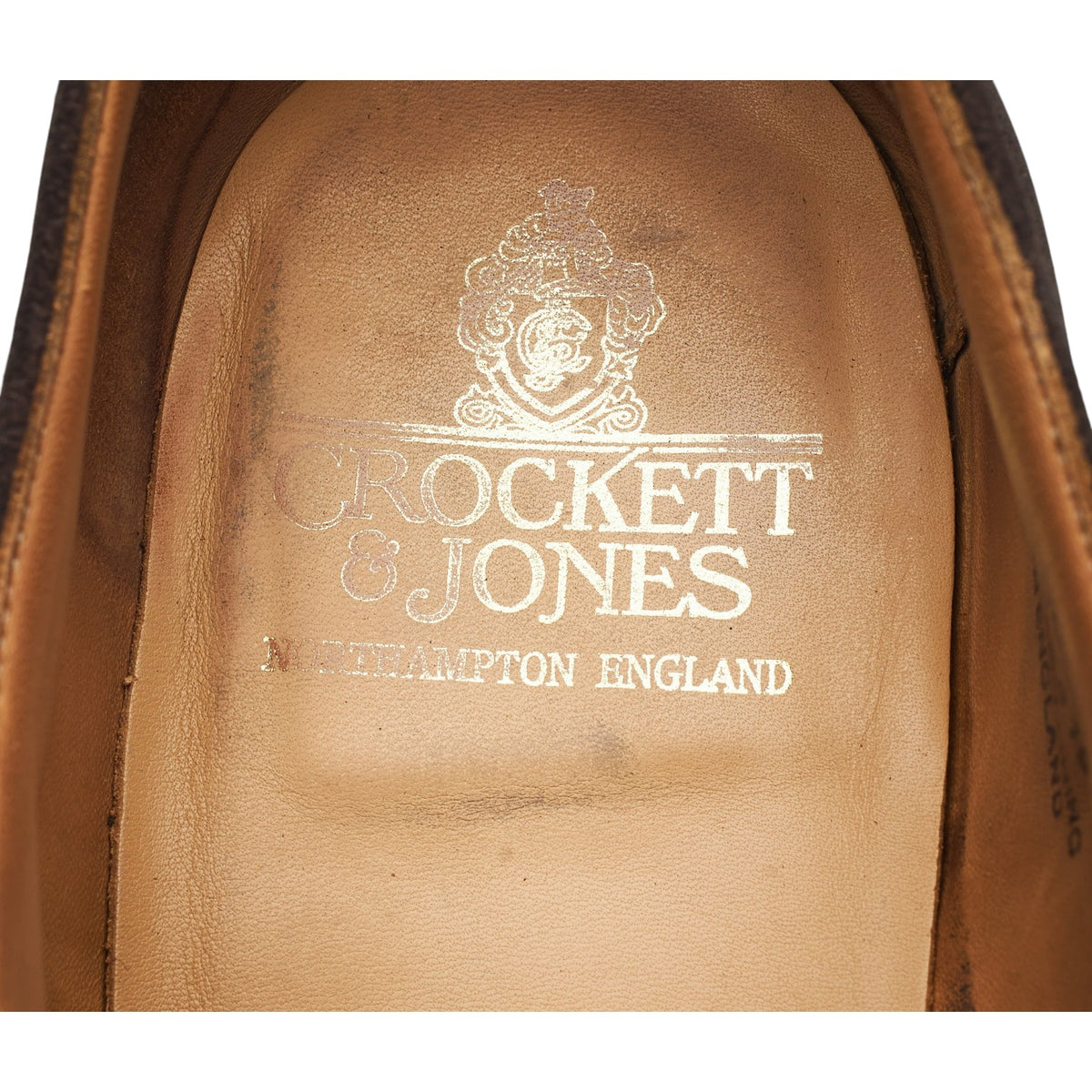 'Connaught 2' Dark Brown Suede Oxford UK 11 E