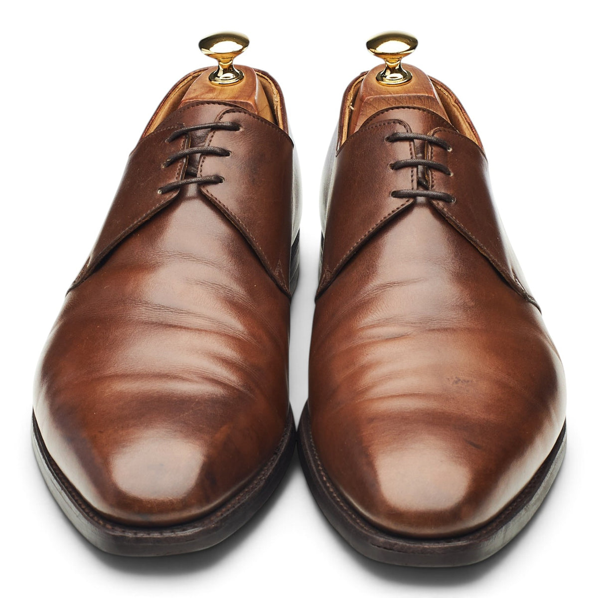 New & Lingwood Leather Derby UK 10 E