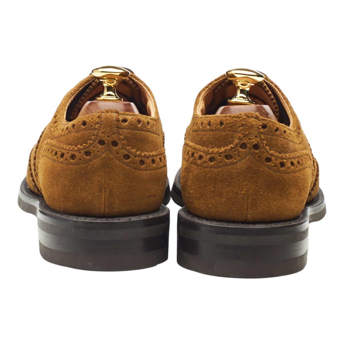 'Amersham' Snuff Brown Suede Oxford Brogues UK 7 F