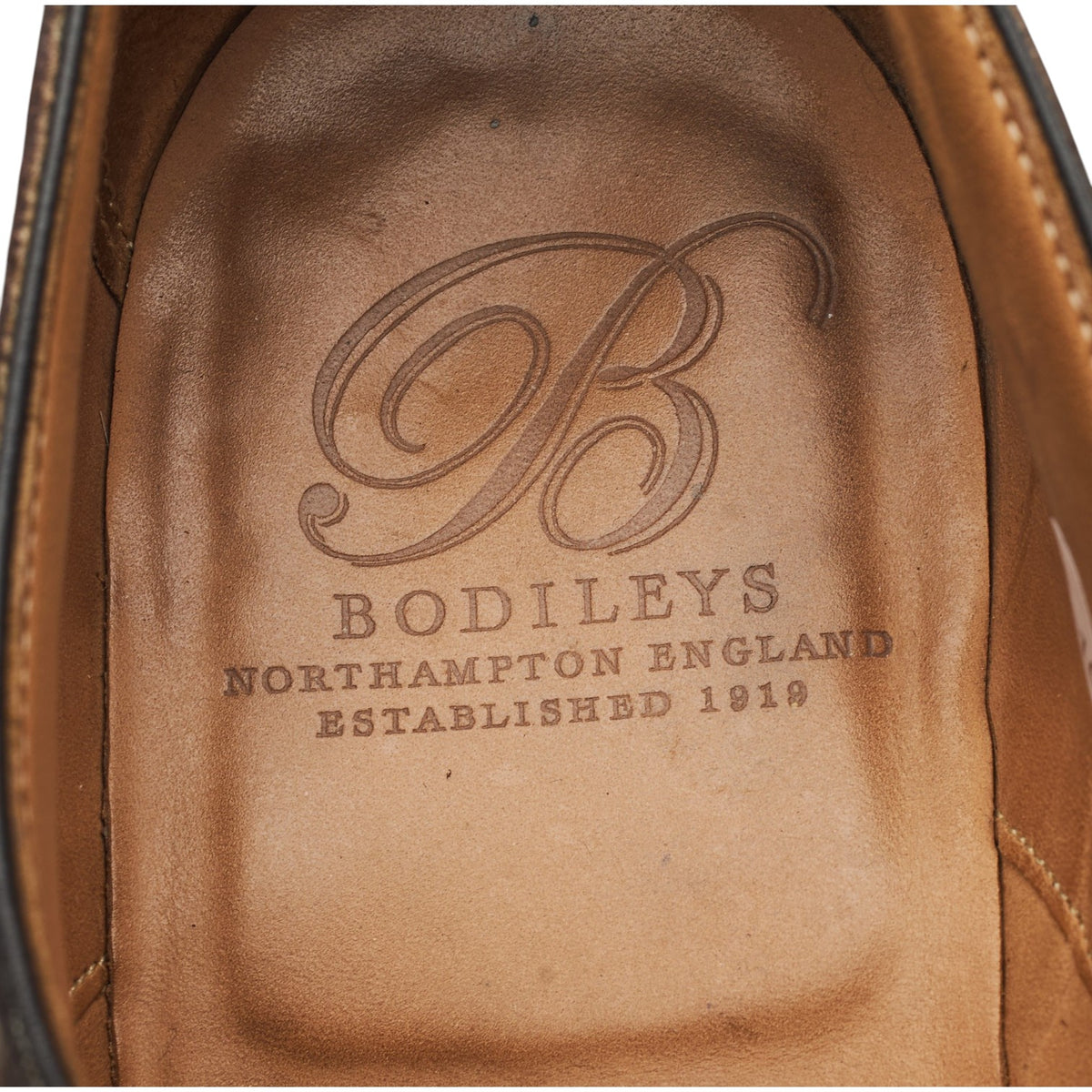 Bodileys 'Lyndon ll' Brown Leather Double Monk Strap UK 8 F