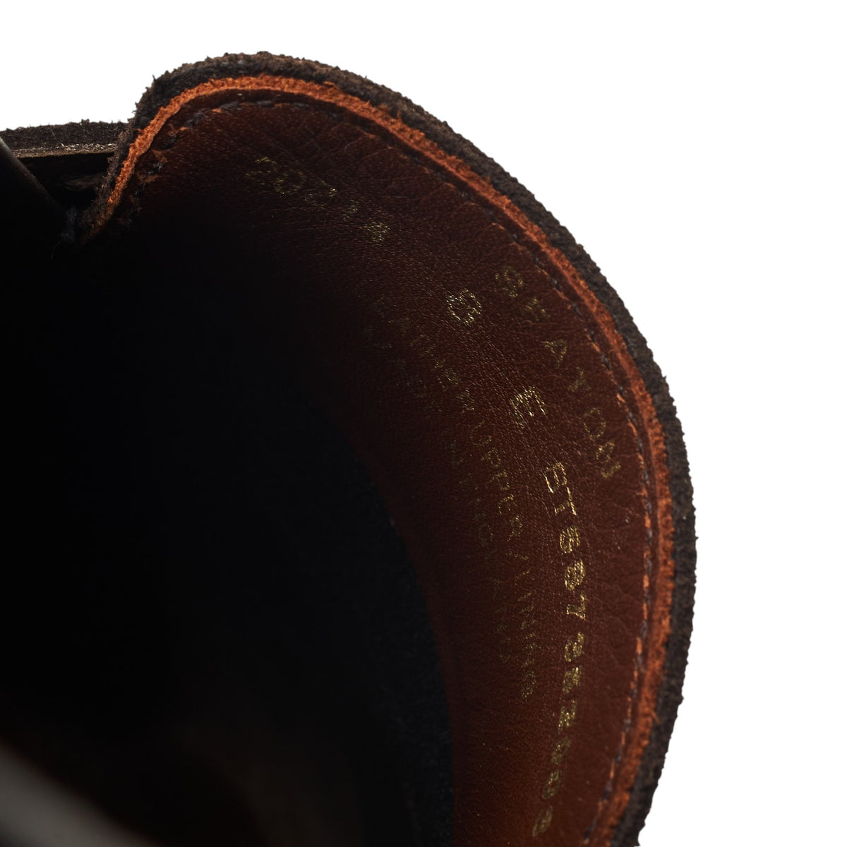'Seaton' Dark Brown Suede Loafers UK 8 E