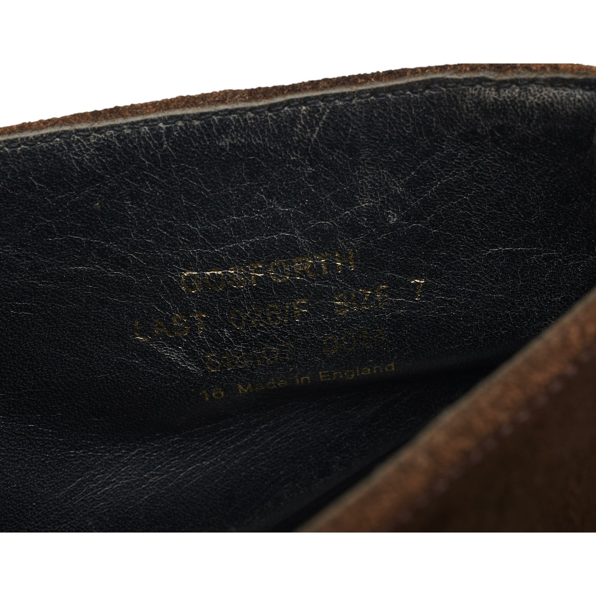 Herring 'Gosforth' Dark Brown Suede Chukka Boots UK 7 F