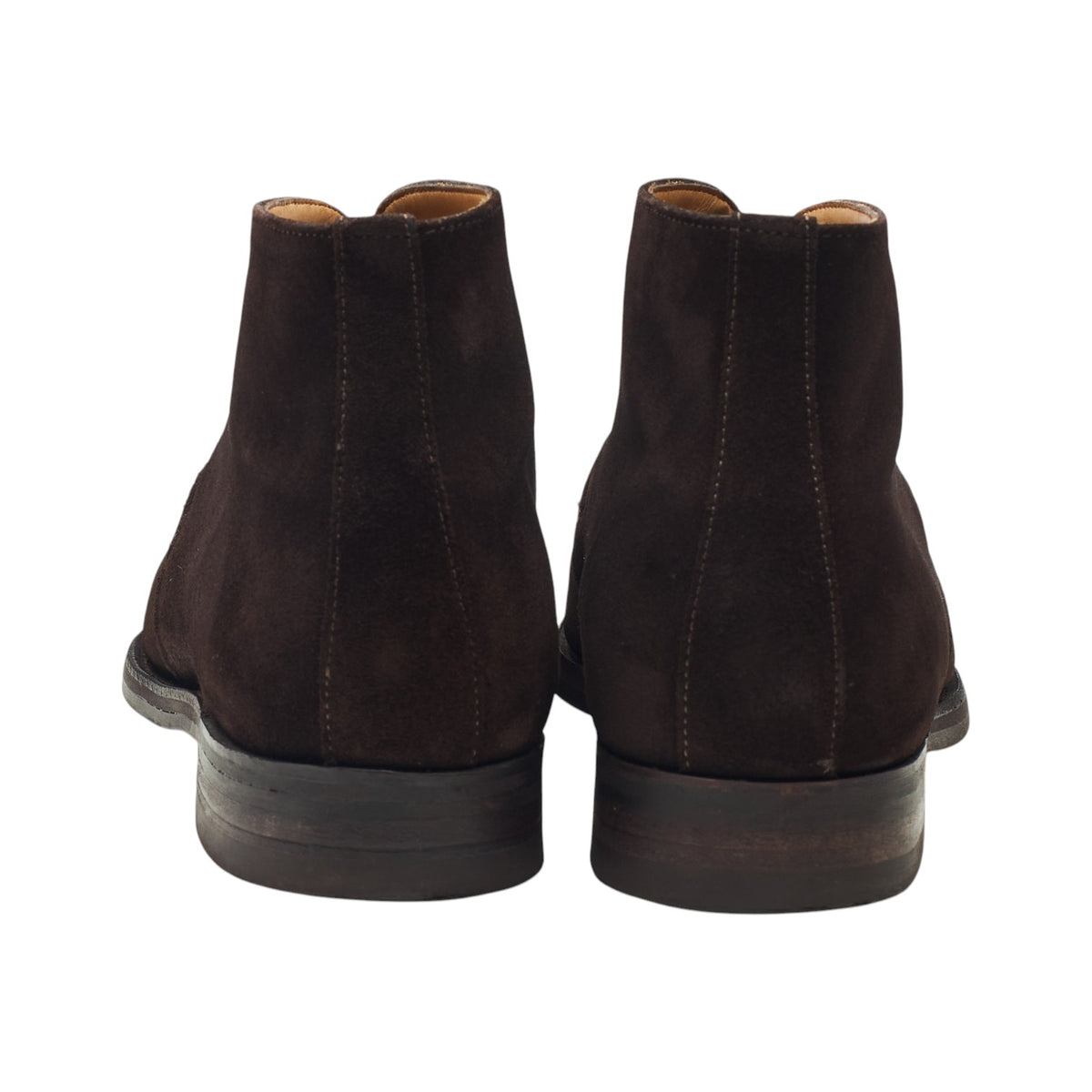 'Guildford' Dark Brown Suede Chukka Boots UK 10.5 F
