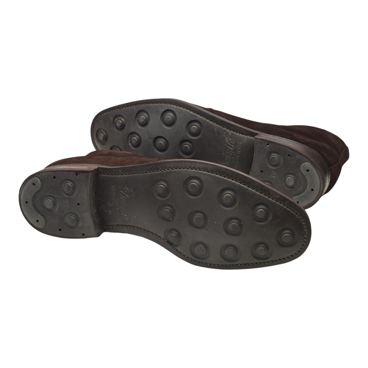 'Guildford' Dark Brown Suede Chukka Boots UK 10.5 F