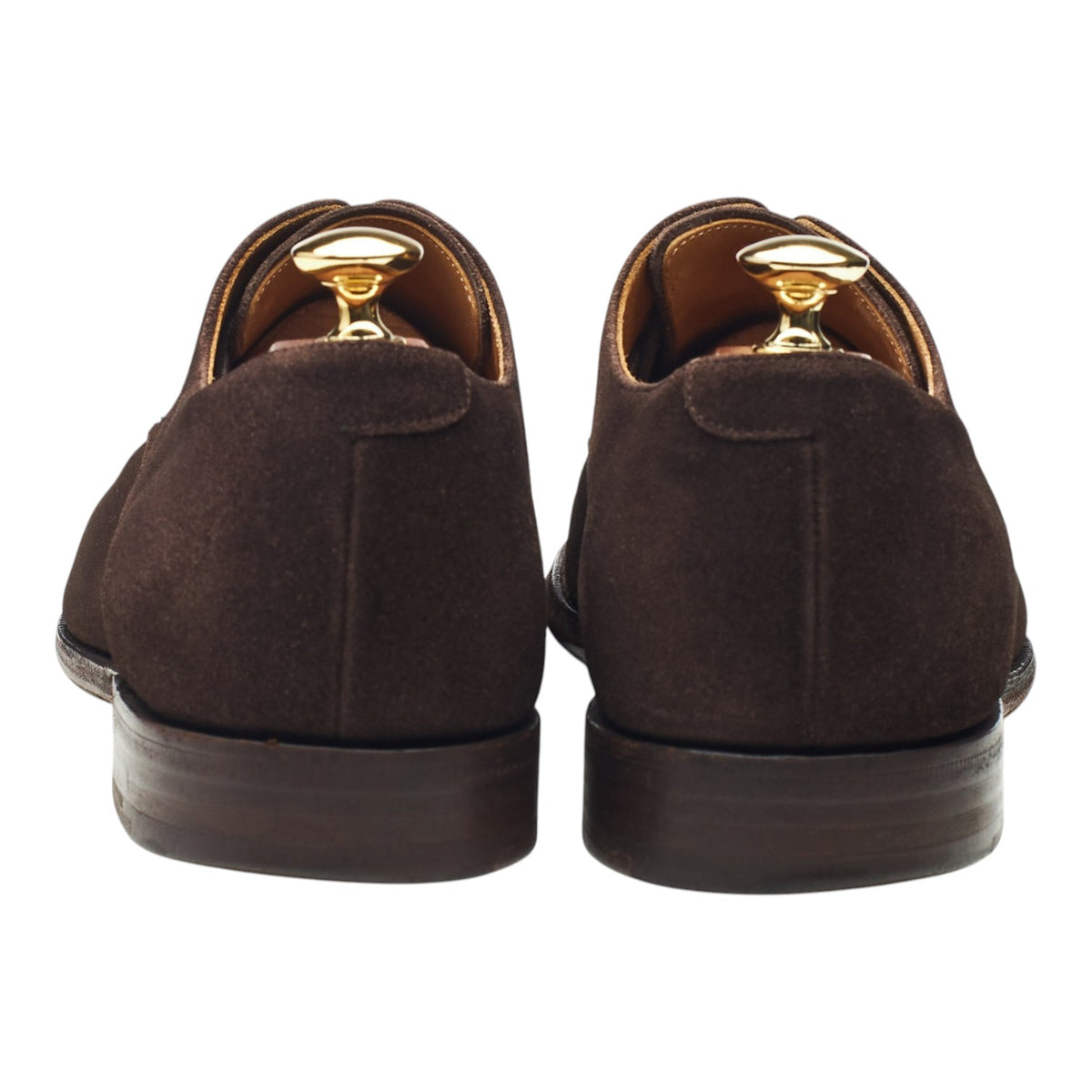 'Paris' Dark Brown Suede Derby UK 9.5 F