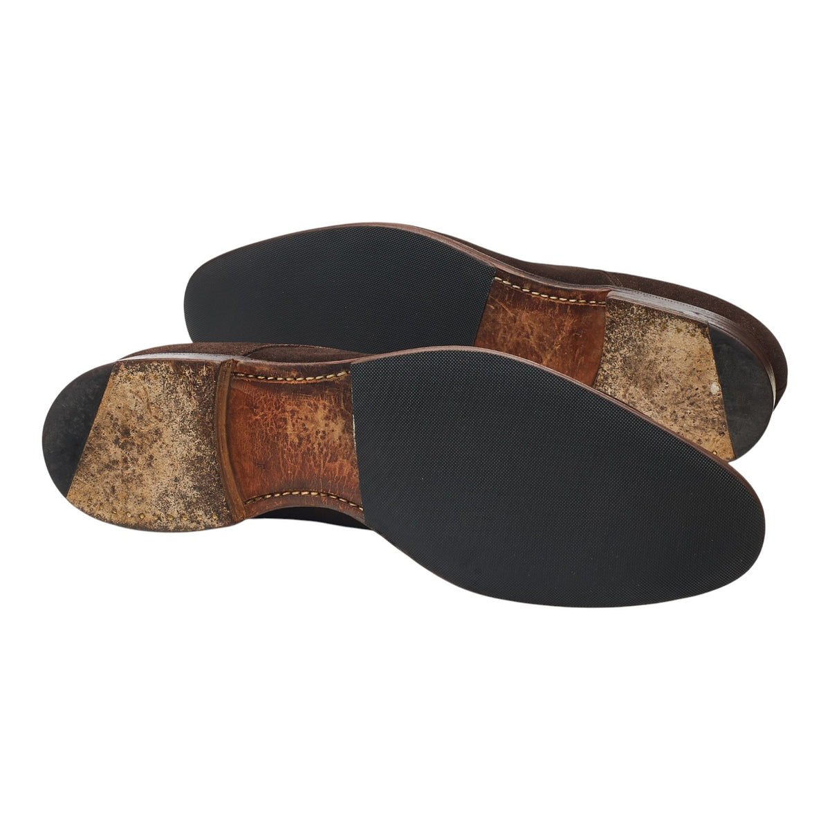 'Paris' Dark Brown Suede Derby UK 9.5 F
