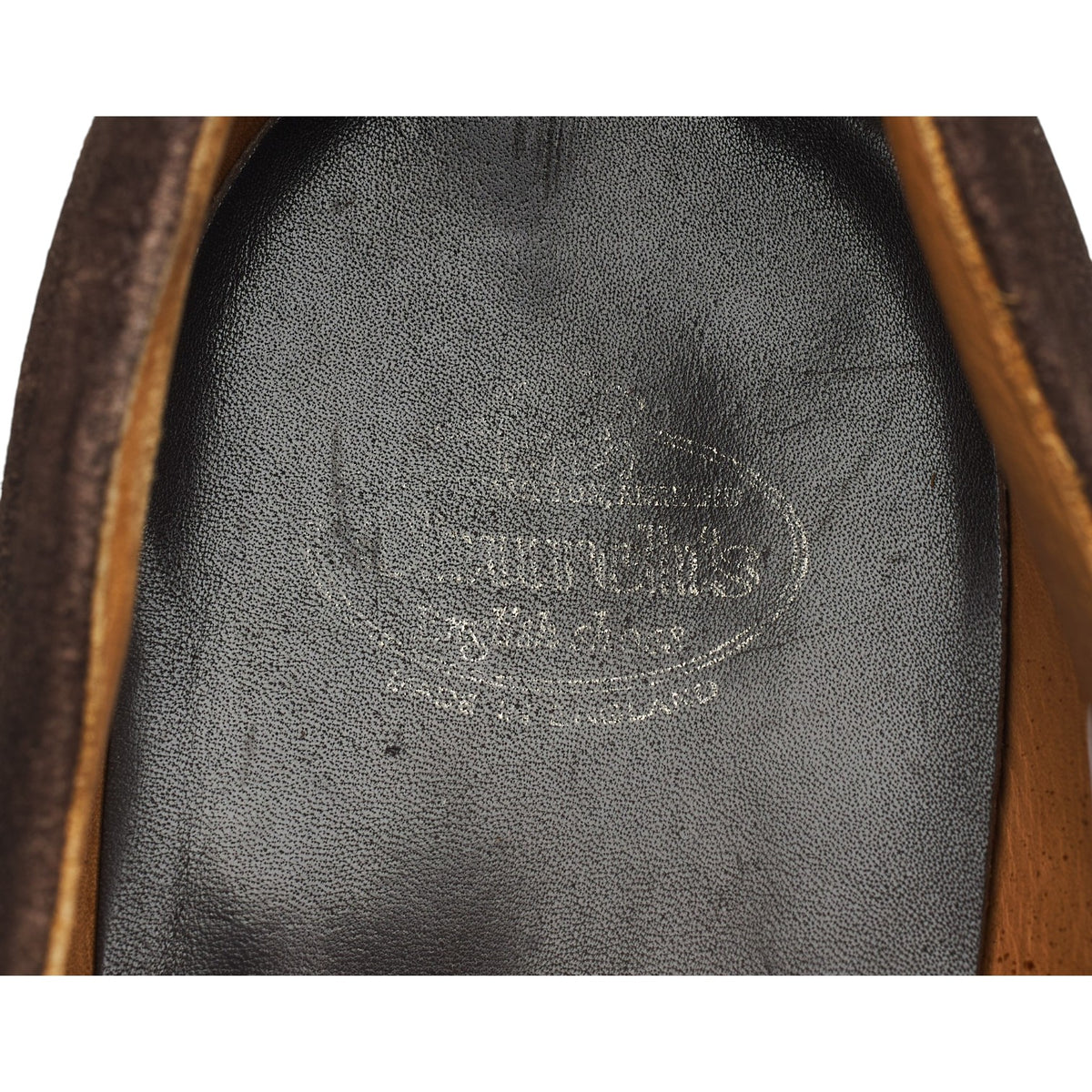 'Paris' Dark Brown Suede Derby UK 9.5 F