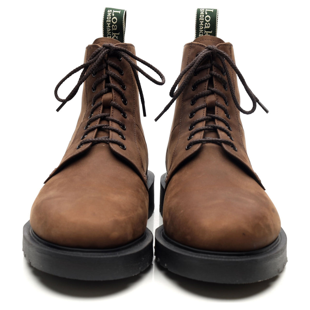 &#39;Niro&#39; Brown Nubuck Leather Boots UK 8 F