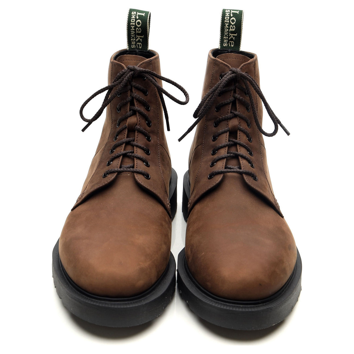 &#39;Niro&#39; Brown Nubuck Leather Boots UK 8 F