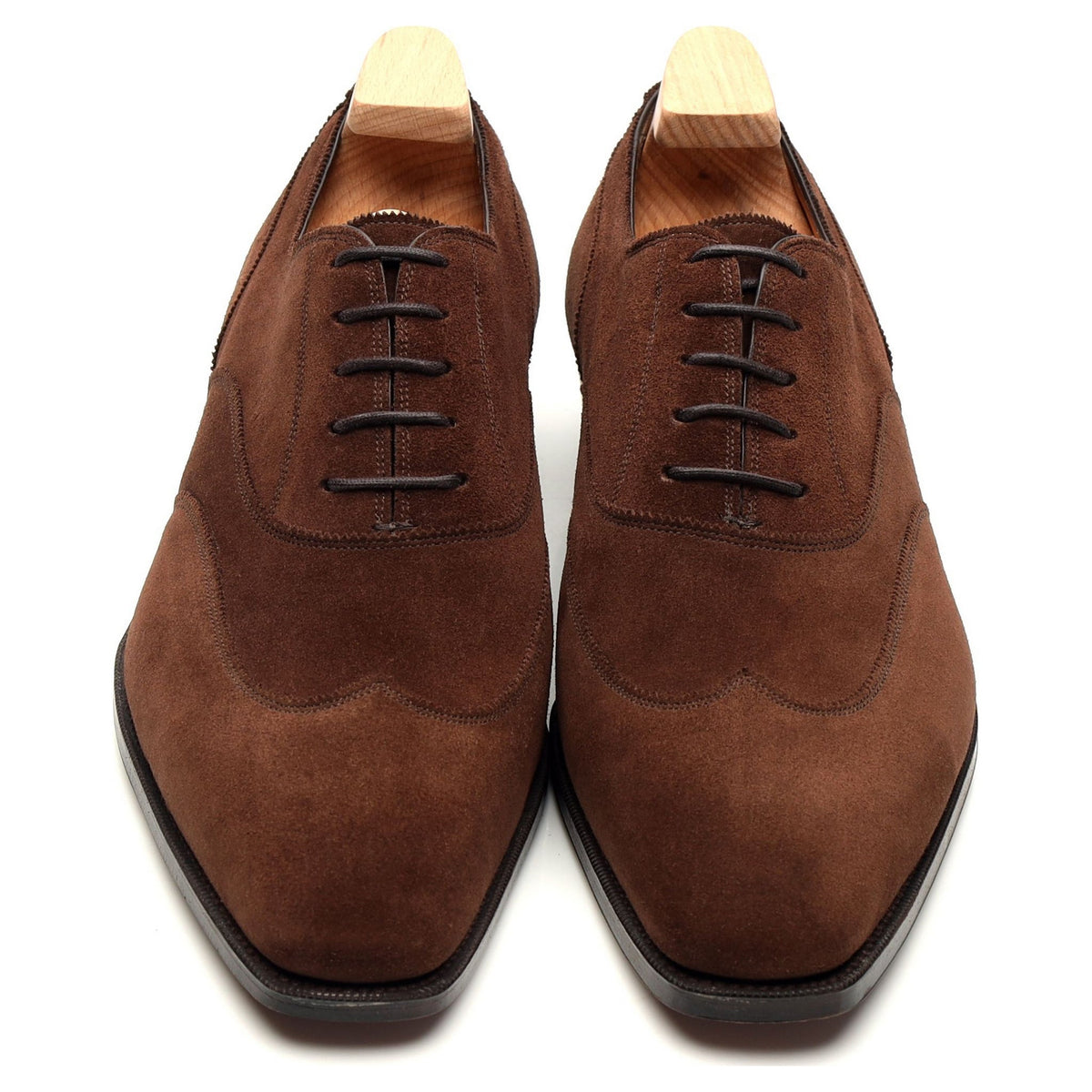 &#39;Connaught&#39; Brown Suede Oxford UK 8.5 E