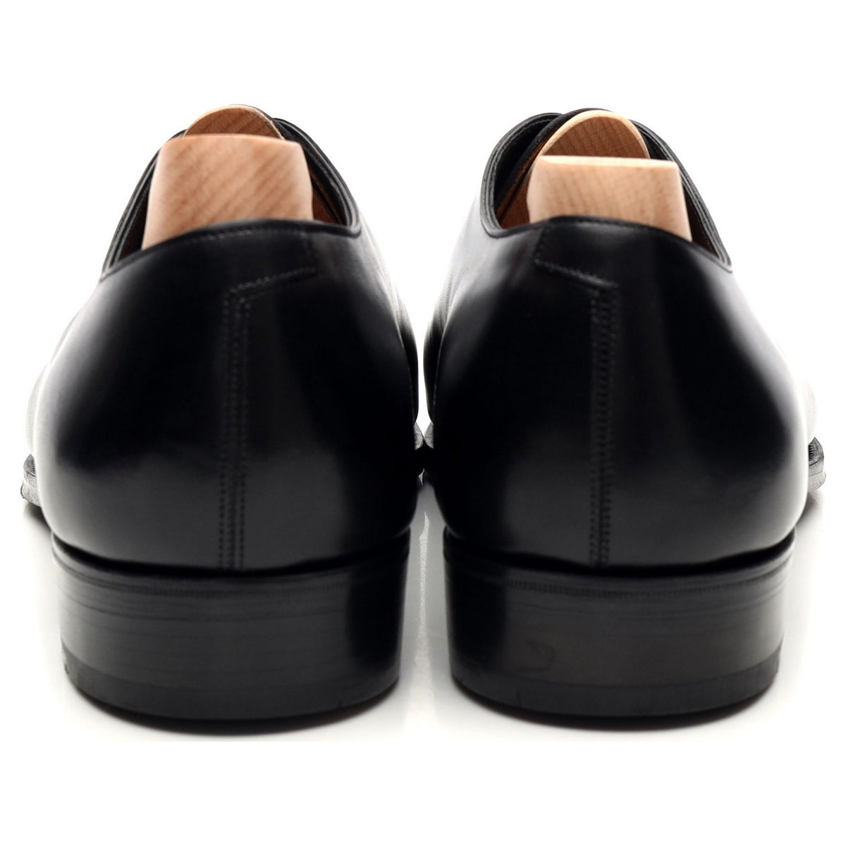 &#39;Sinatra&#39; Black Leather Wholecut Oxford UK 8.5 E