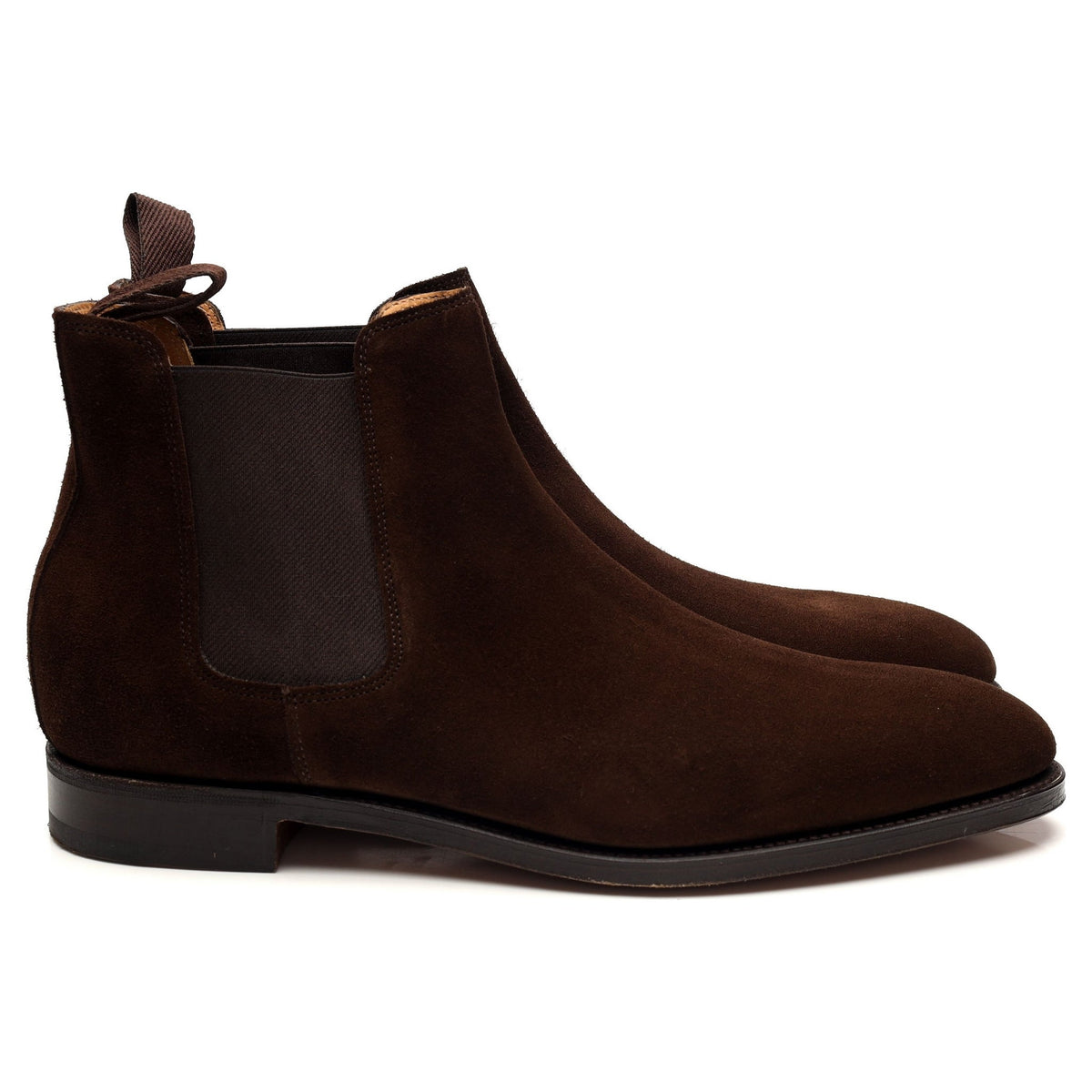 &#39;Lawry&#39; Dark Brown Suede Chelsea Boots UK 8.5 E