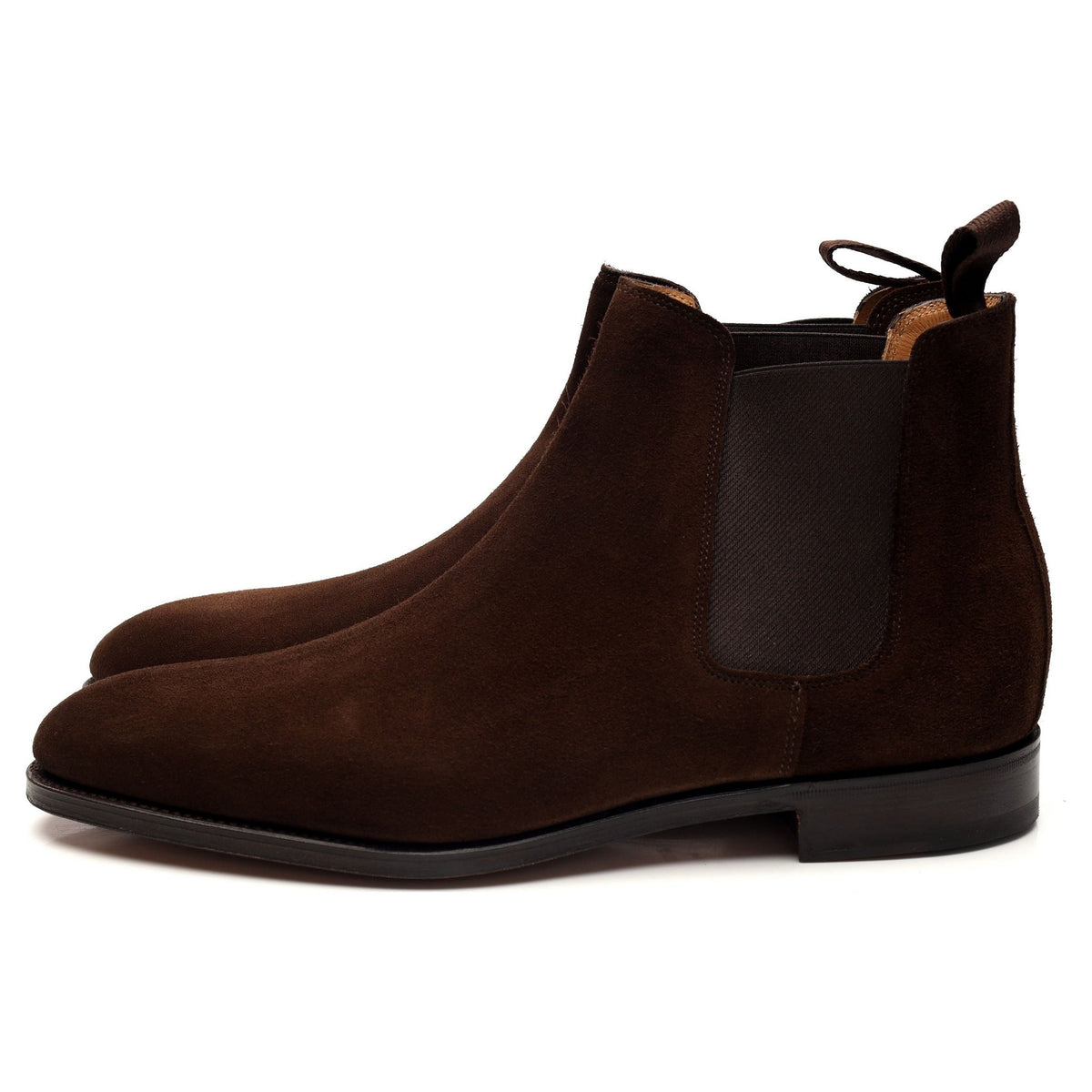 &#39;Lawry&#39; Dark Brown Suede Chelsea Boots UK 8.5 E